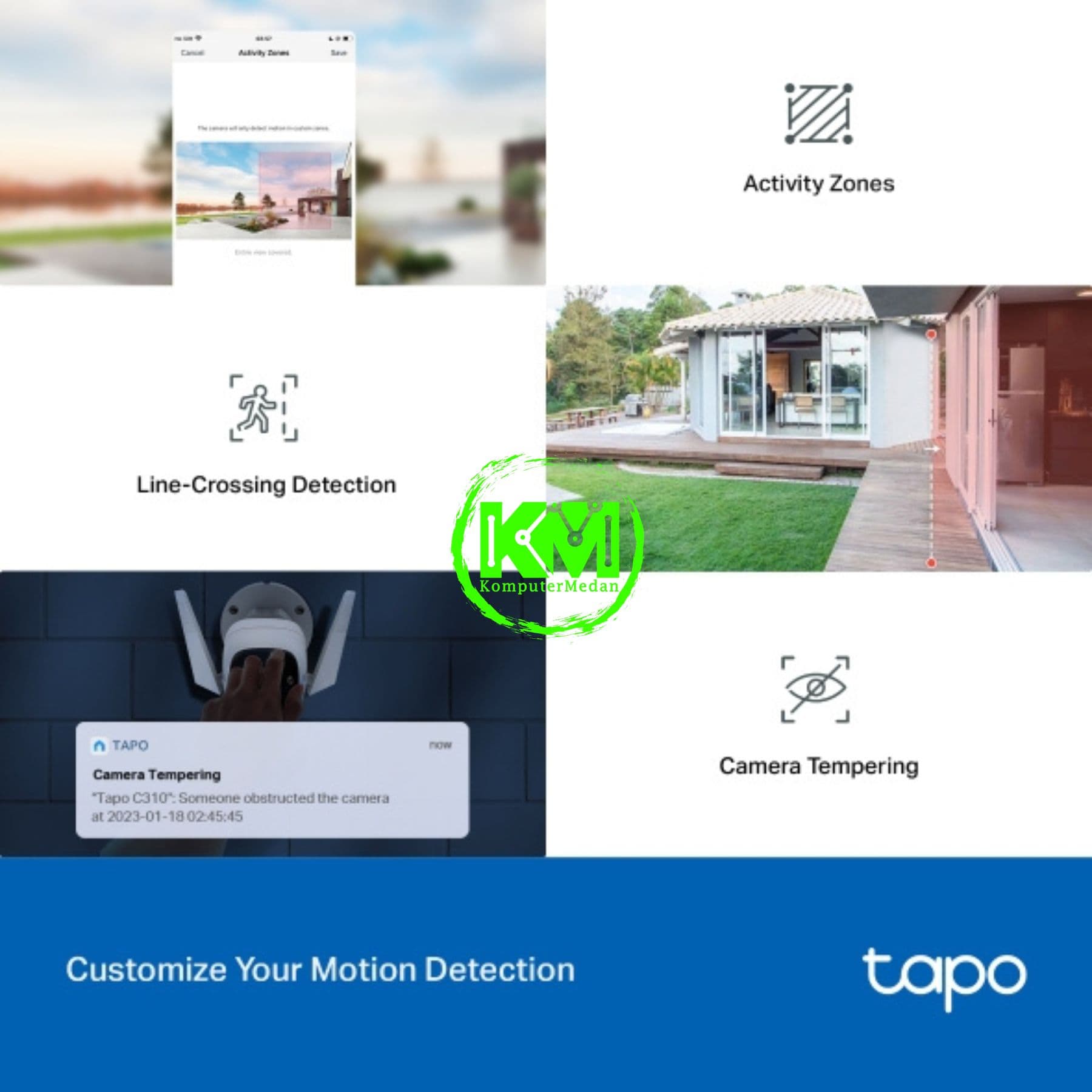 TP-LINK TAPO C310(EU) HOME SECURITY WI-FI CAMERA - Image 5