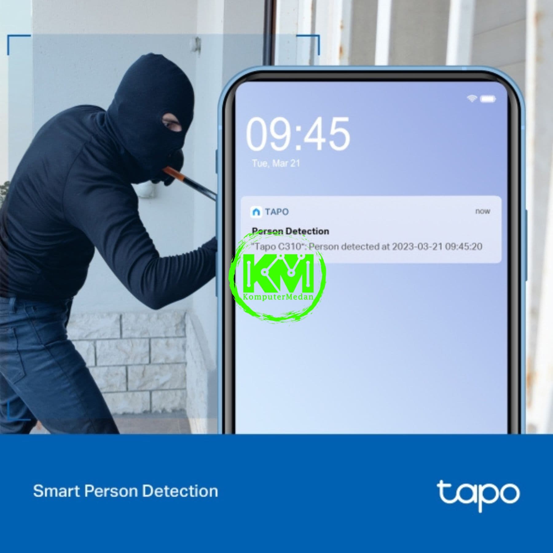 TP-LINK TAPO C310(EU) HOME SECURITY WI-FI CAMERA - Image 4