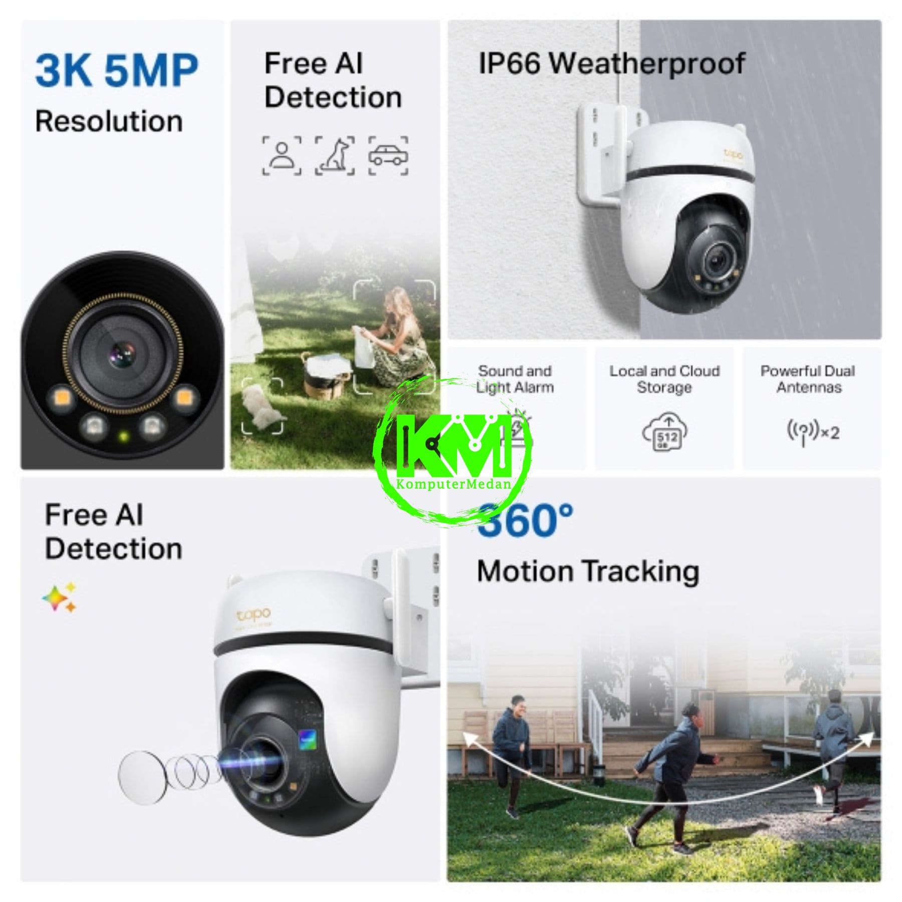 TP-LINK TAPO C530WS HOME SECURITY WI-FI CAMERA - Image 5