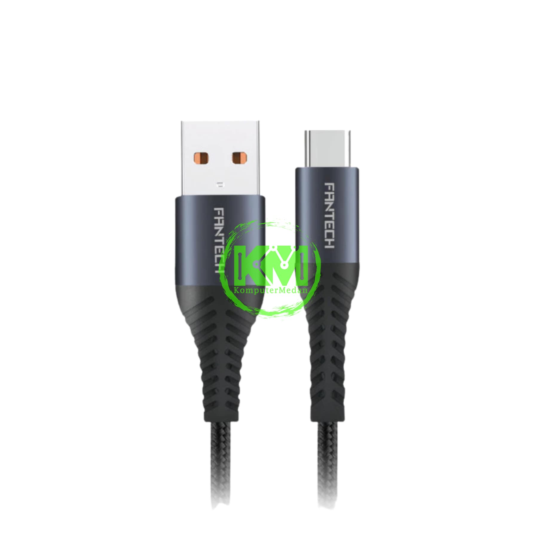 FANTECH DURALINK DL2 SERIES CABLE, DL2AC (A-to-C) BRAIDED CABLE + ALUMINIUM SHELL, 3 AMPERE FAST CHARGING - Image 2
