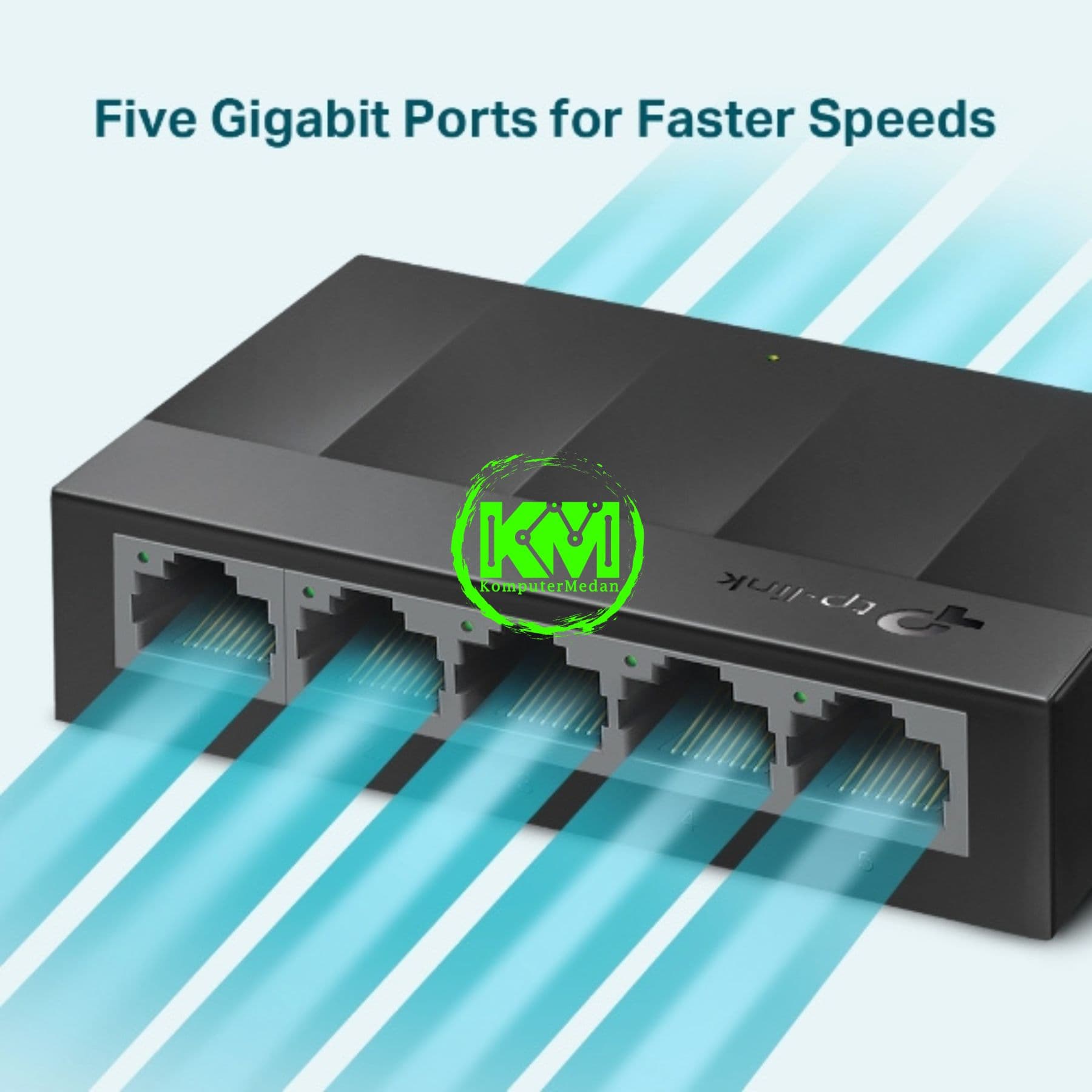 TP-LINK LS1005G 5-PORT GIGABIT 10/100/1000MBPS DESKTOP SWITCH - Image 3