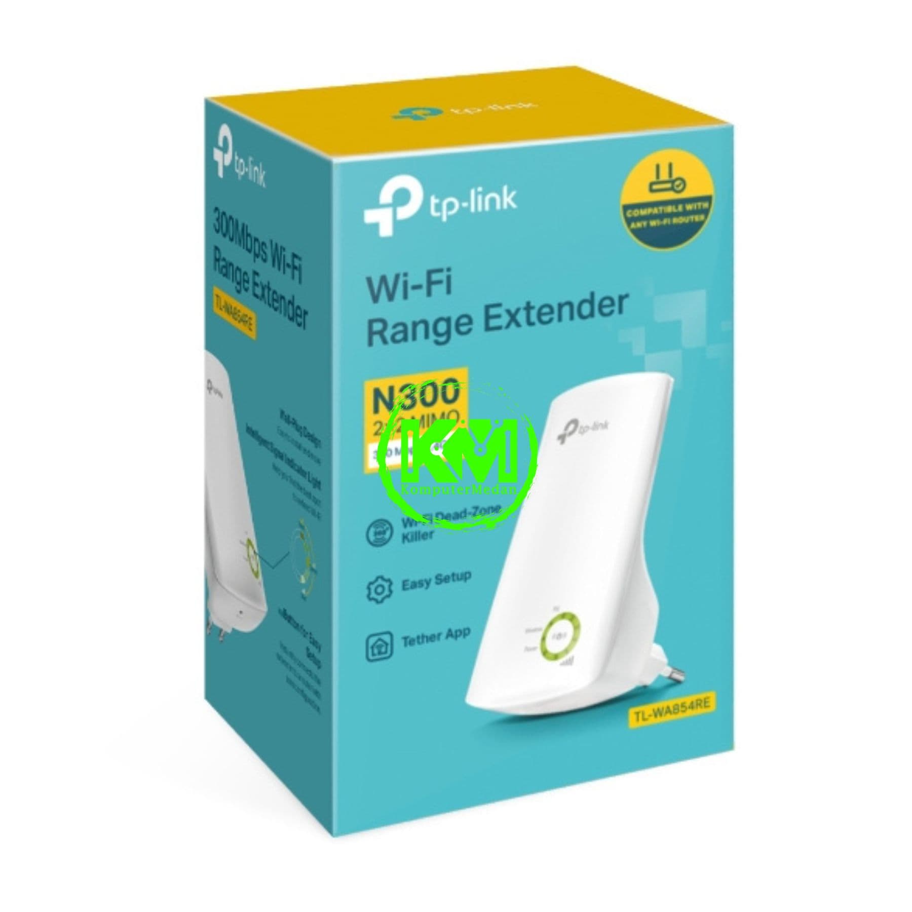 TP-LINK TL-WA854RE 300MBPS WI-FI RANGE EXTENDER - Image 4