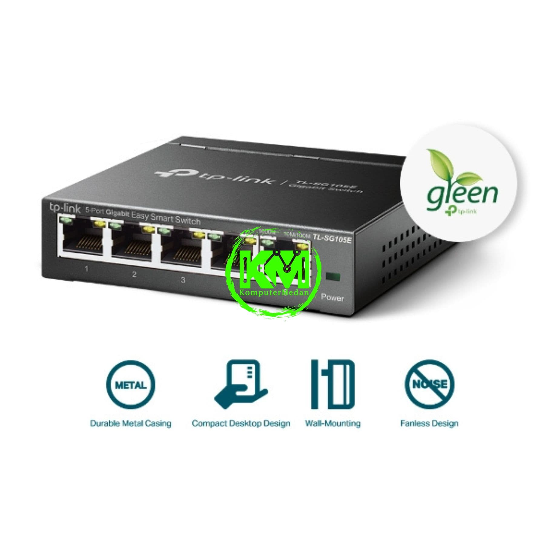 TP-LINK TL-SG105E(UN) 5-PORT GIGABIT EASY SMART SWITCH - Image 5