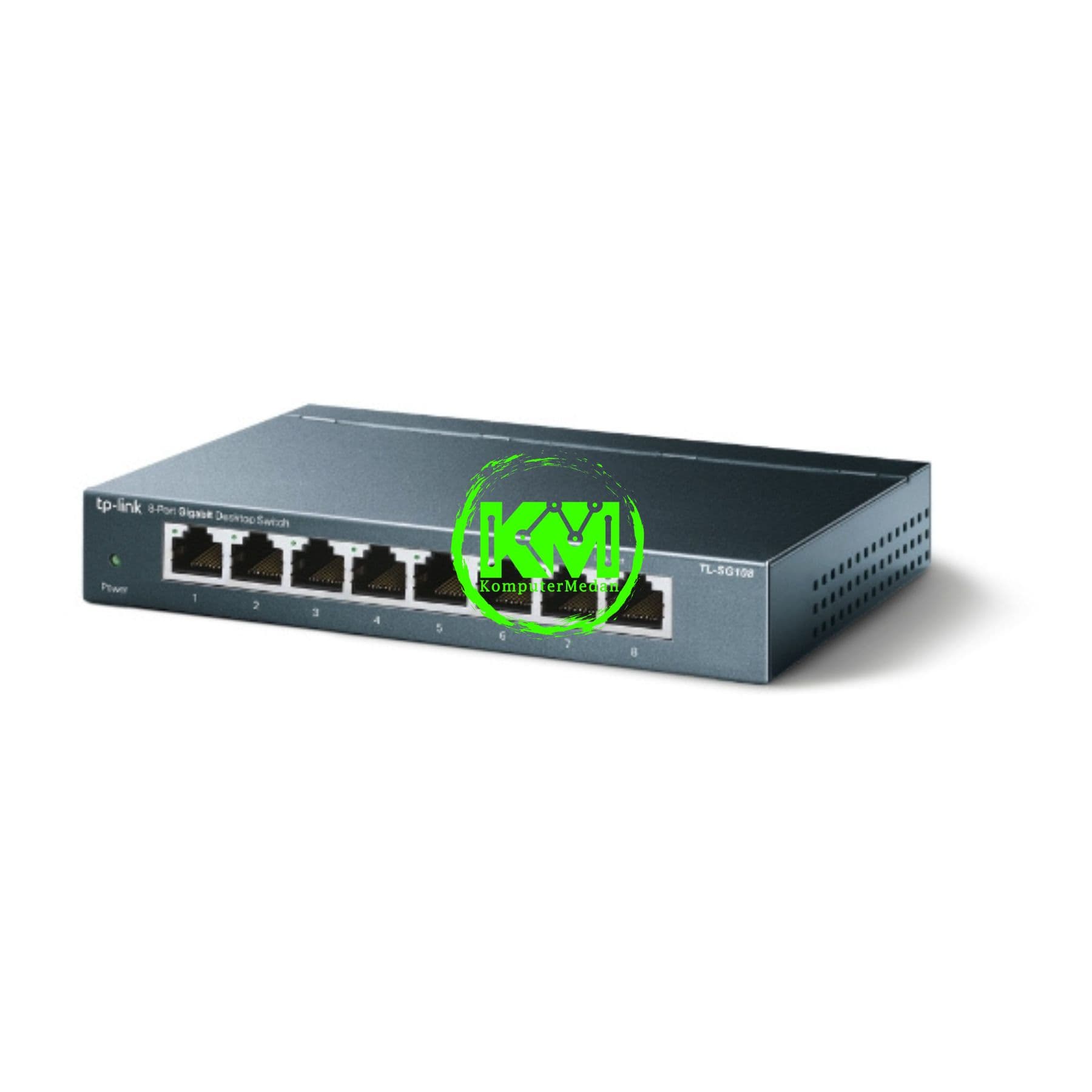 TP-LINK TL-SG108 8-PORT 10/100/1000MBPS DESKTOP SWITCH - Image 2