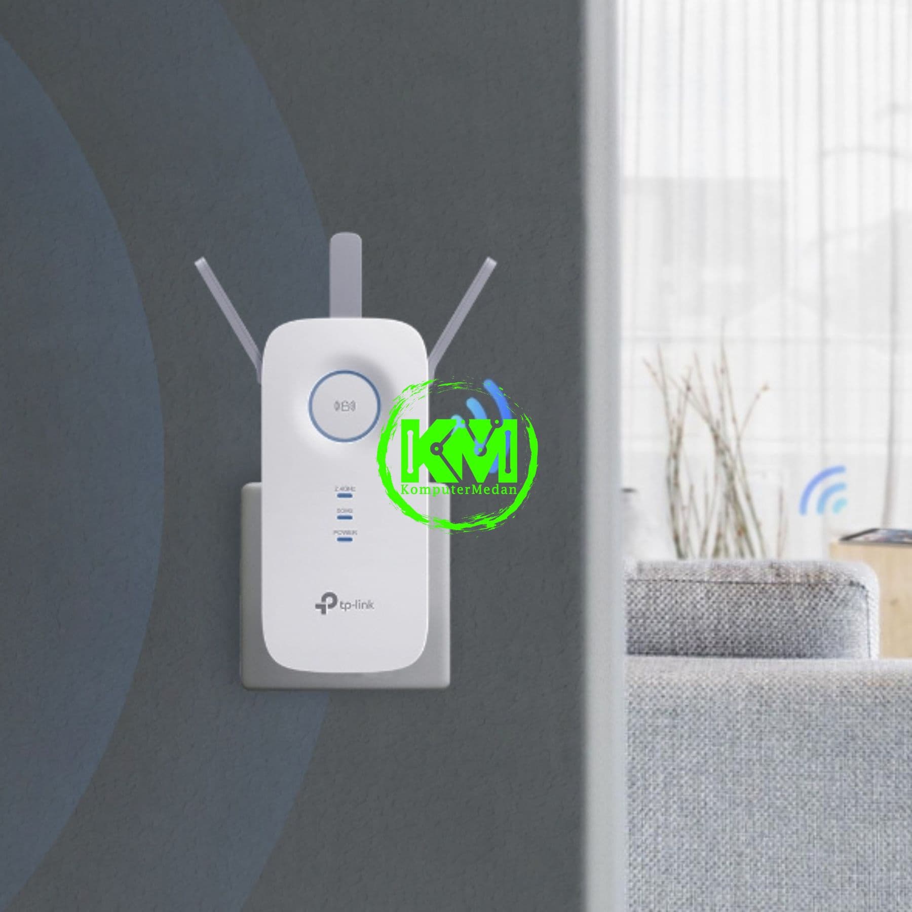 TP-LINK RE450 AC1750 DUAL BAND WILESS WALL PLUGGED RANGE EXTENDER - Image 4