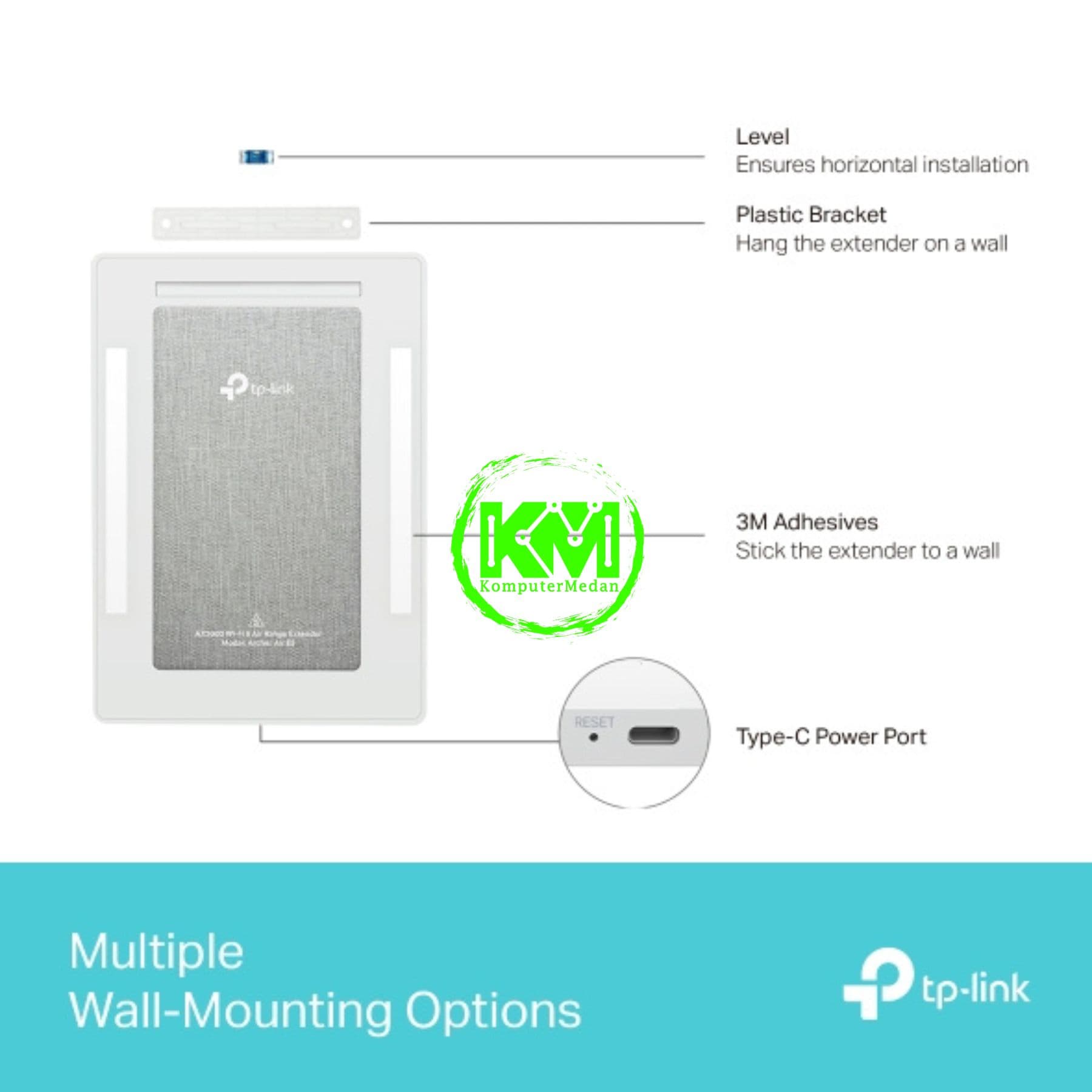 TP-LINK ARCHER AIR E5 AX3000 DUAL-BAND WI-FI 6 AIR RANGE EXTENDER - Image 5