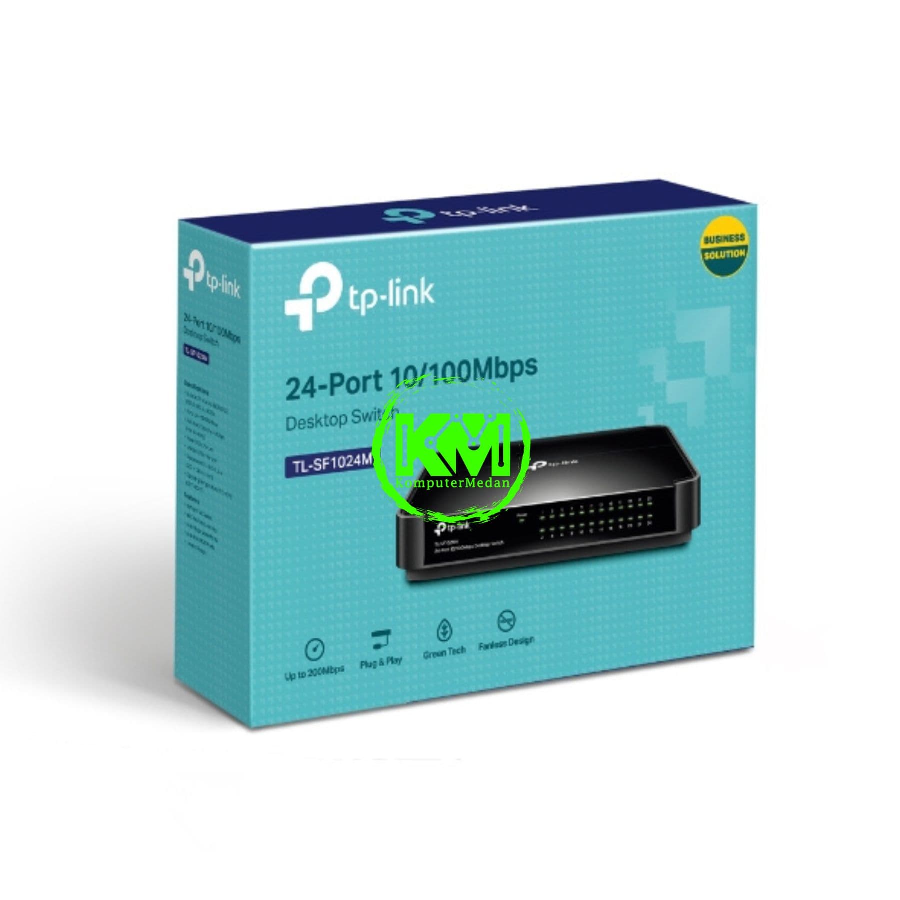 TP-LINK TL-SF1024M 24-PORT 10/100MBPS DESKTOP SWITCH - Image 4