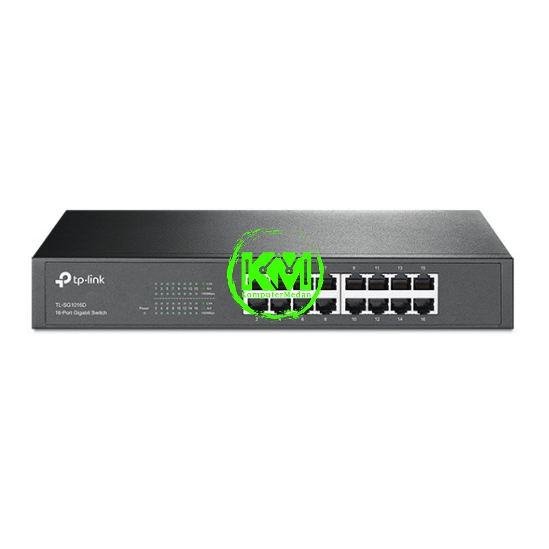 TP-LINK TL-SG1016D 16-PORT GIGABIT DESKTOP/RACKMOUNT SWITCH