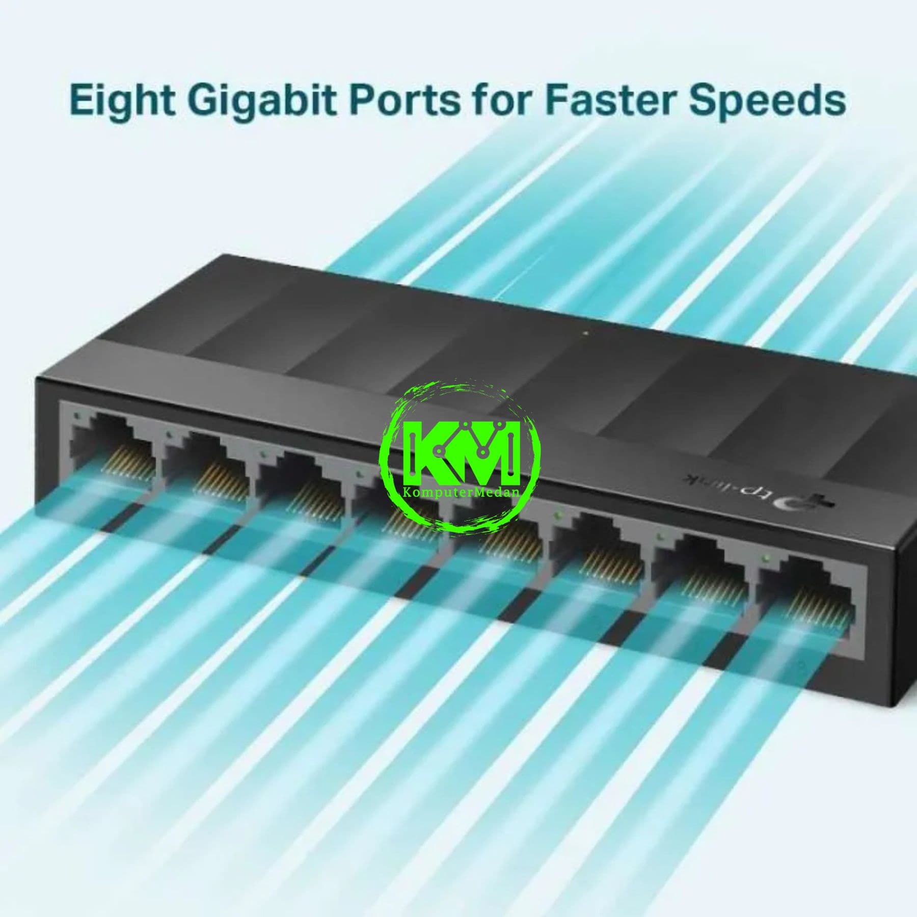 TP-LINK LS1008G 8-PORT GIGABIT 10/100/1000MBPS DESKTOP SWITCH - Image 3
