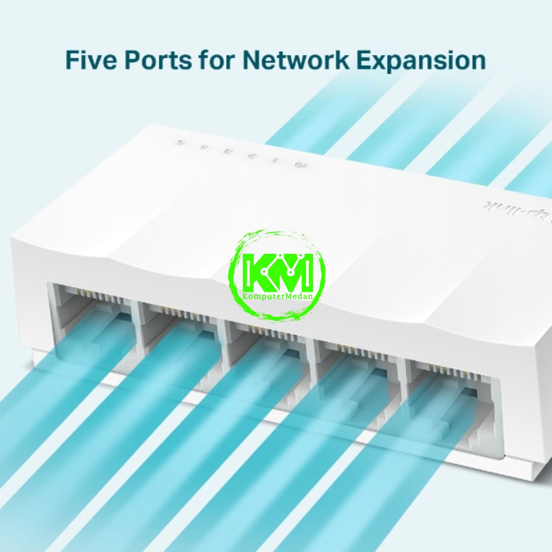 TP-LINK LS1005 5-PORT 10/100MBPS DESKTOP NETWORK SWITCH - Image 3