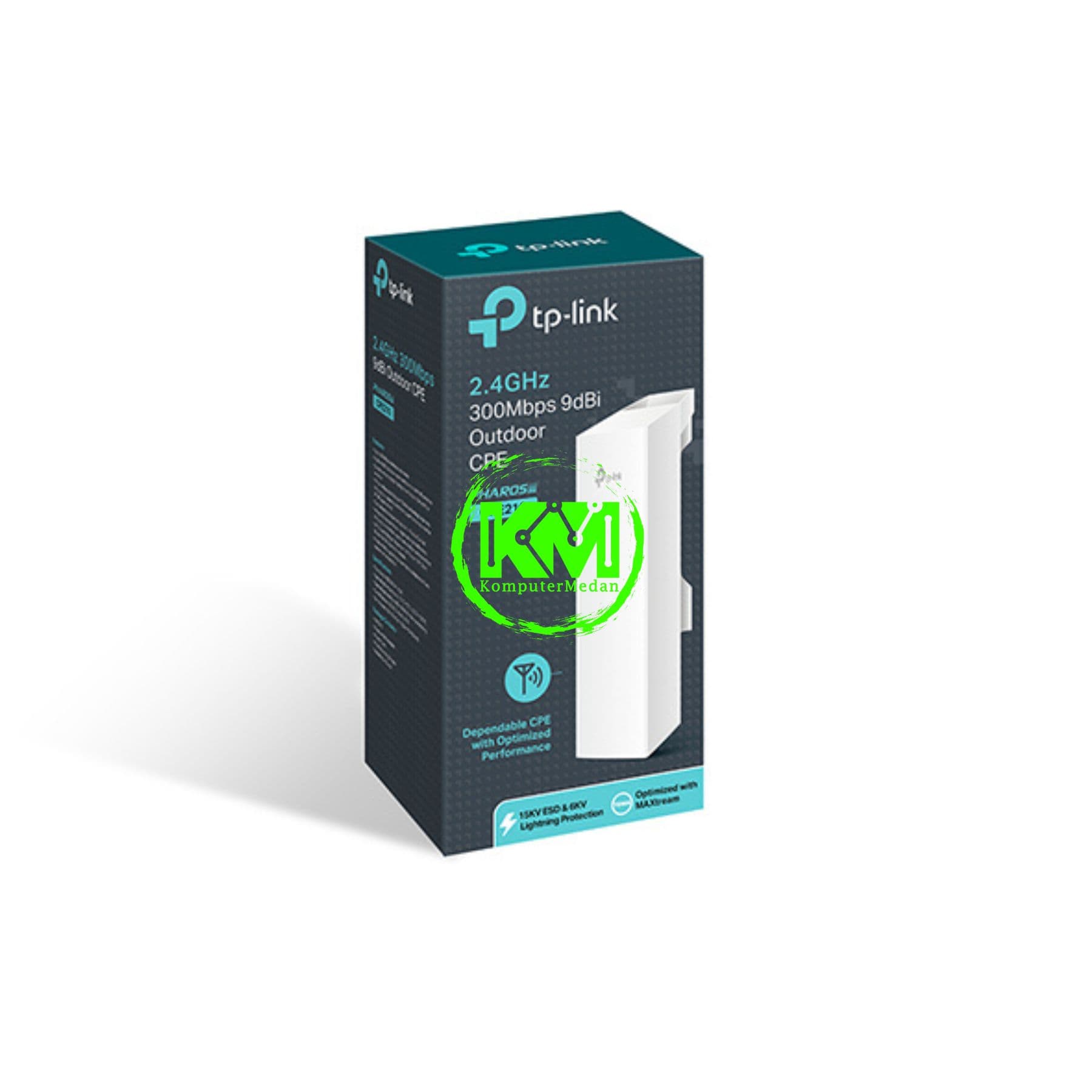 TP-LINK CPE210 2.4GHZ 300MBPS 9DBI OUTDOOR CPE - Image 4