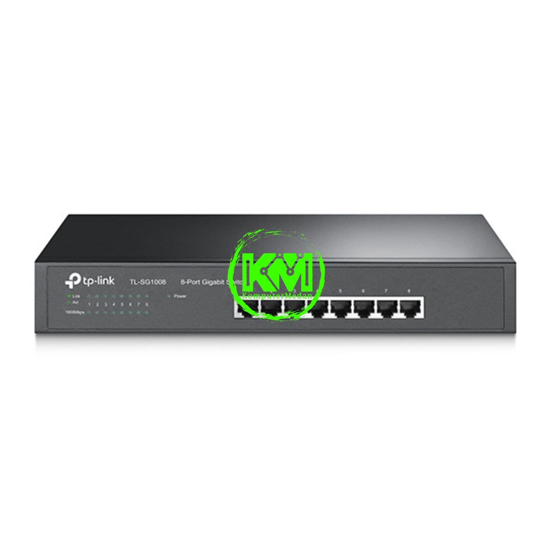 TP-LINK TL-SG1008 8-PORT GIGABIT DESKTOP/RACKMOUNT SWITCH