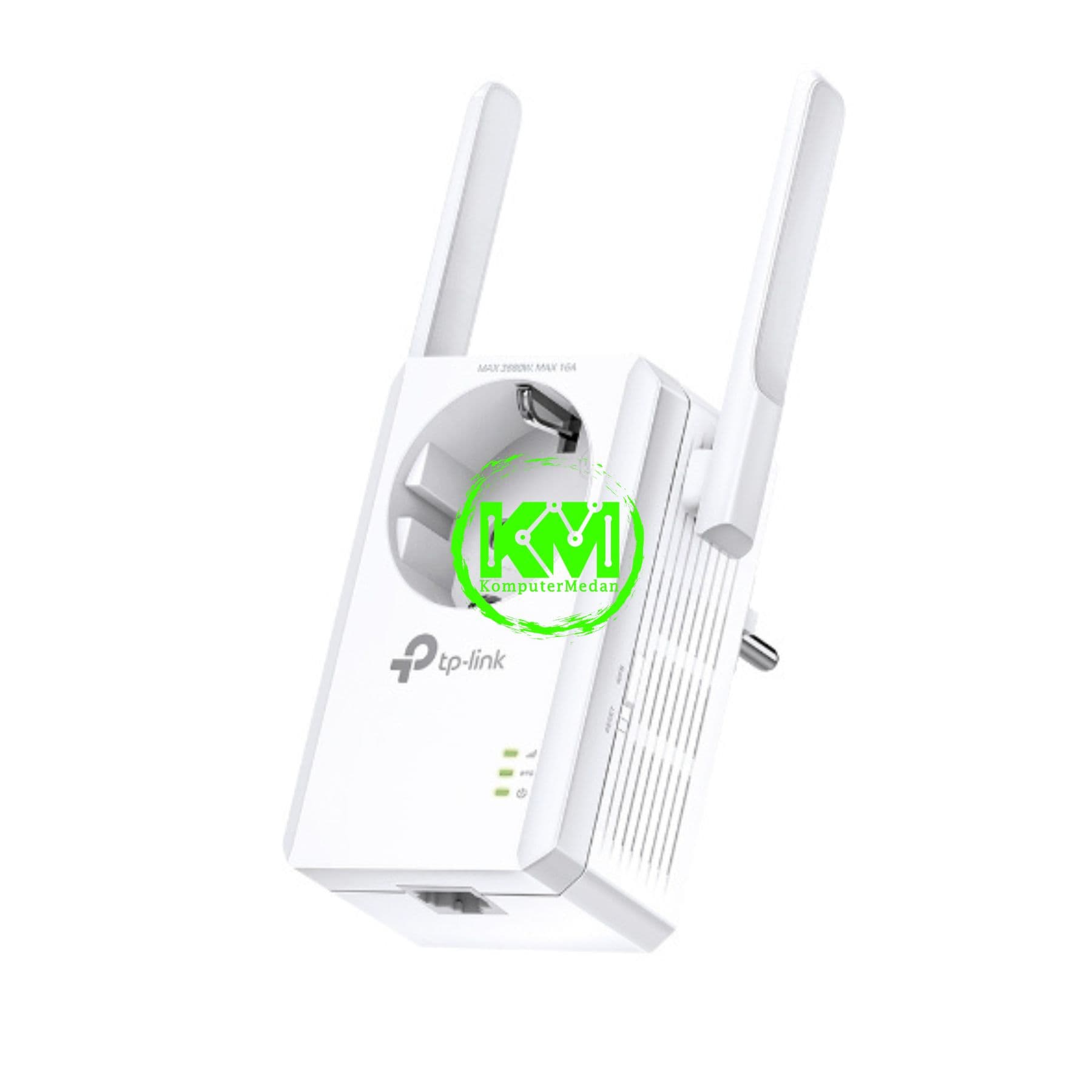 TP-LINK TL-WA860RE 300MBPS WI-FI RANGE EXTENDER WITH AC PASSTHROUGH - Image 2