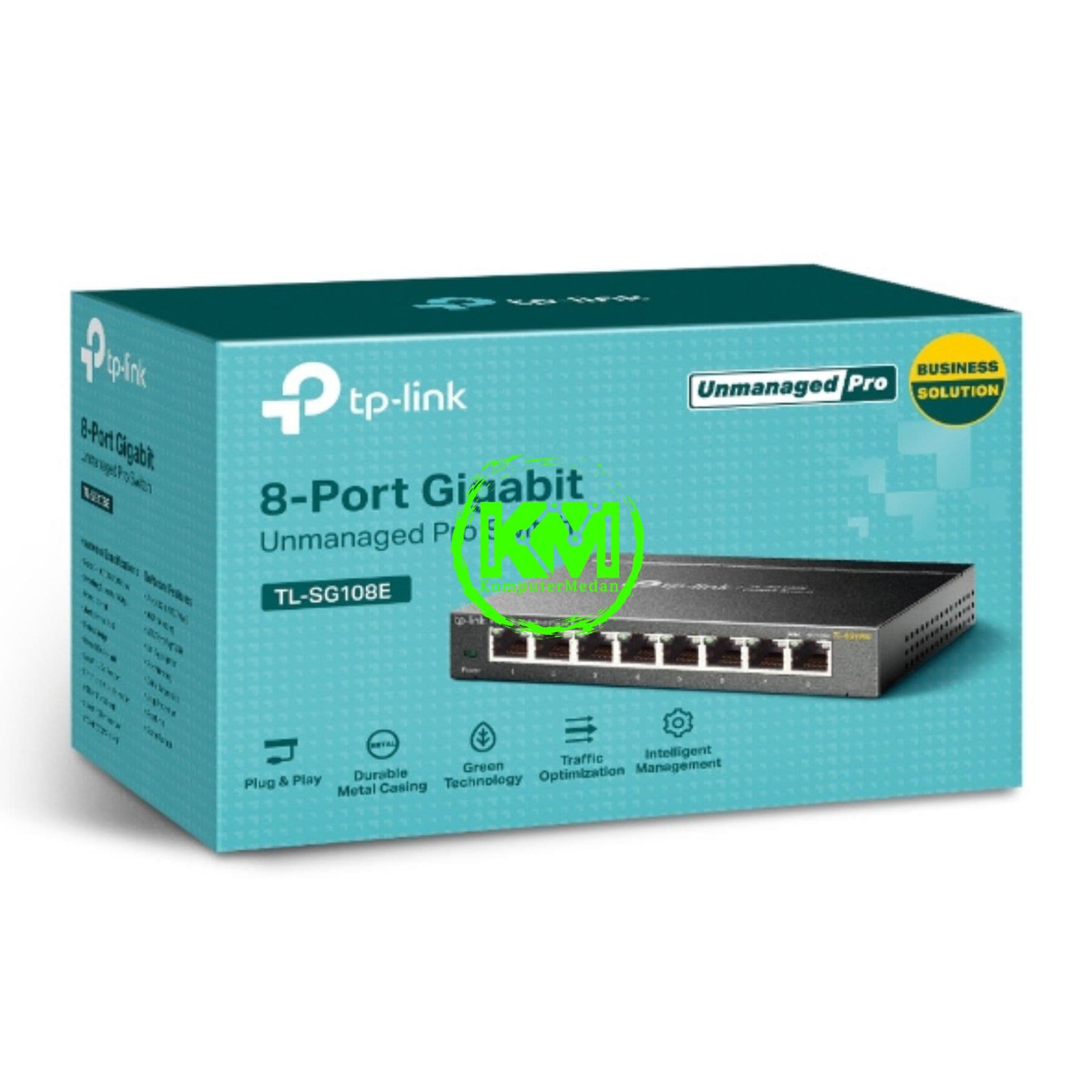 TP-LINK TL-SG108E(UN) 8-PORT GIGABIT UNMANAGED PRO SWITCH - Image 3