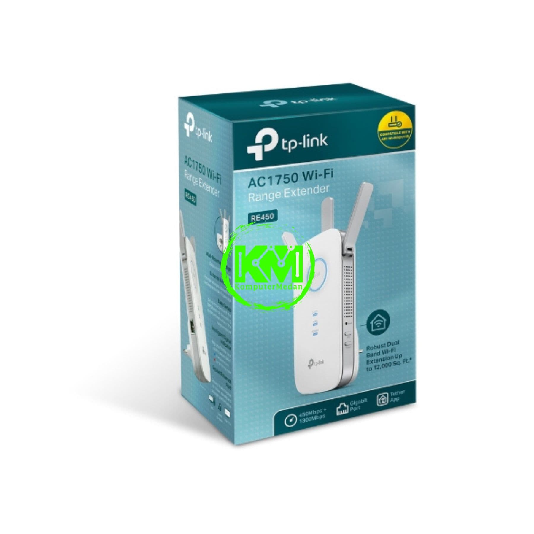 TP-LINK RE450 AC1750 DUAL BAND WILESS WALL PLUGGED RANGE EXTENDER - Image 5