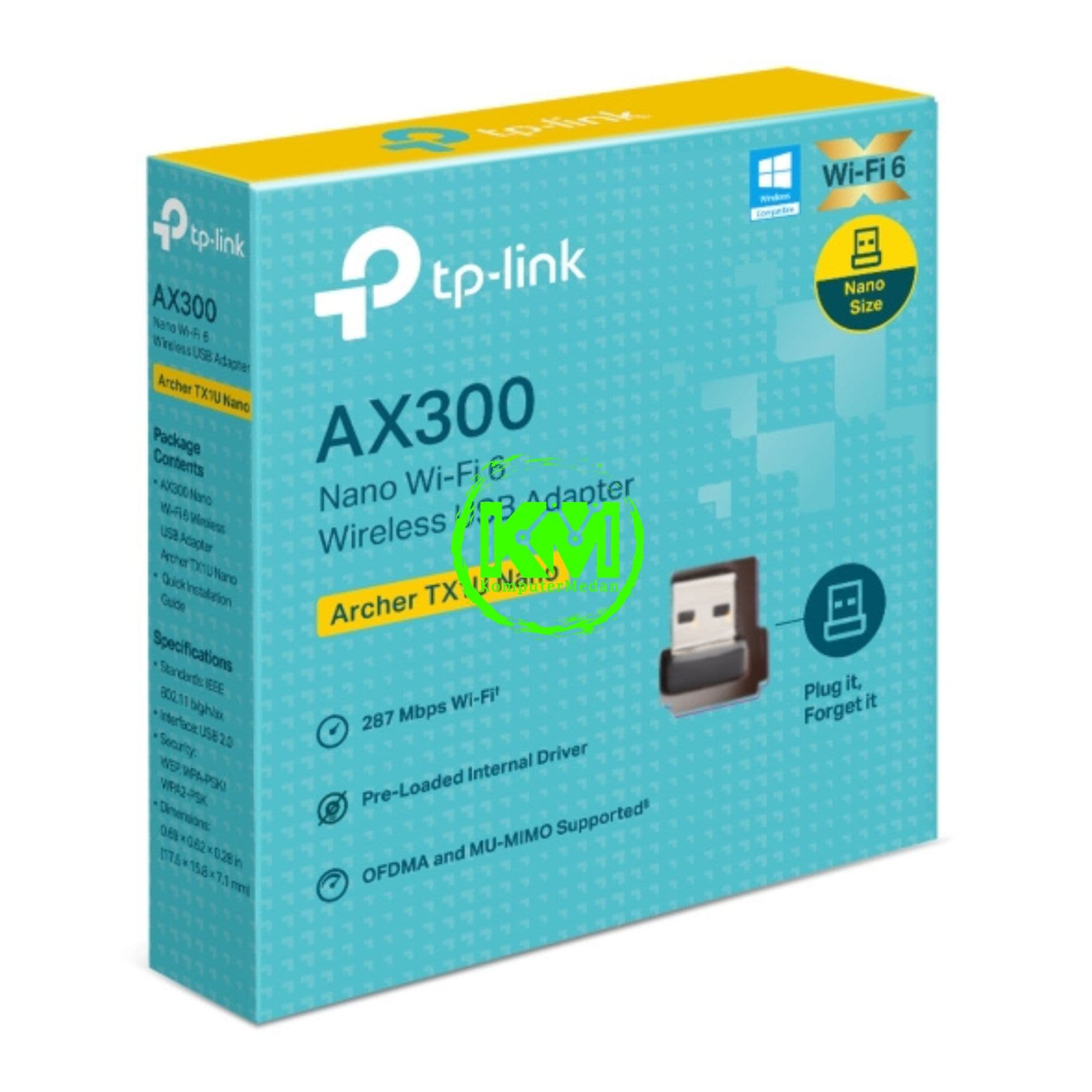 TP-LINK ARCHER TX1U Nano AX300 NANO WI-FI 6 USB ADAPTER - Image 7