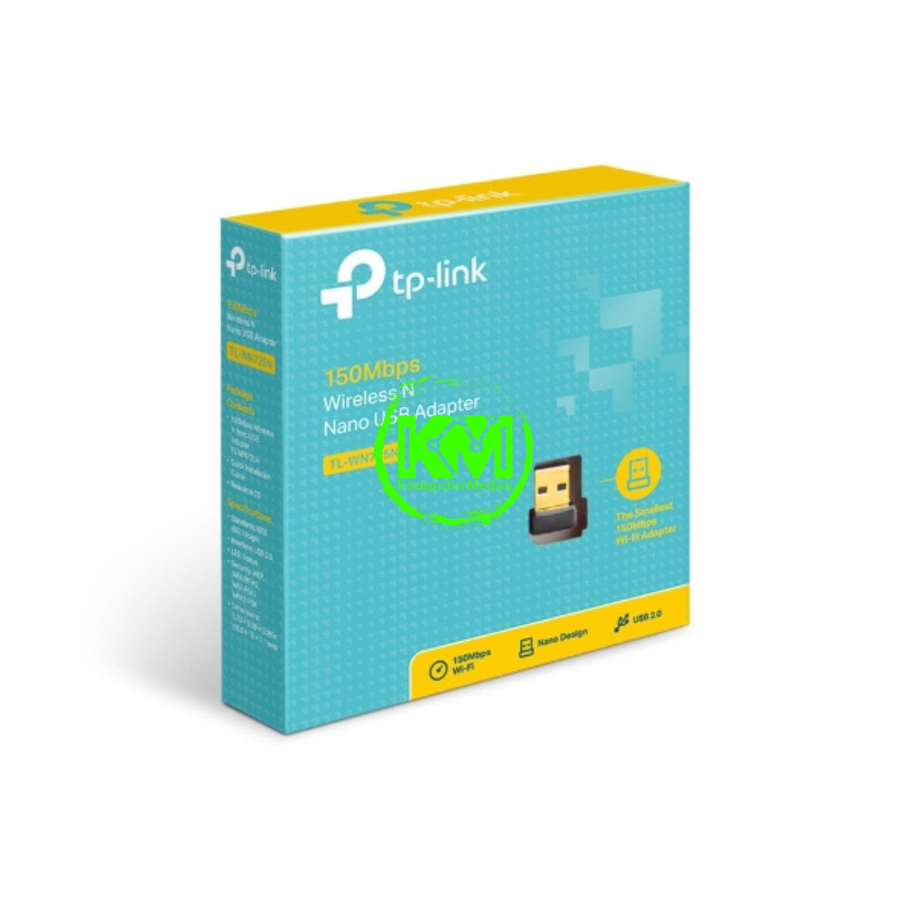 TP-LINK TL-WN725N 150MBPS WIRELESS N NANO USB ADAPTER - Image 6