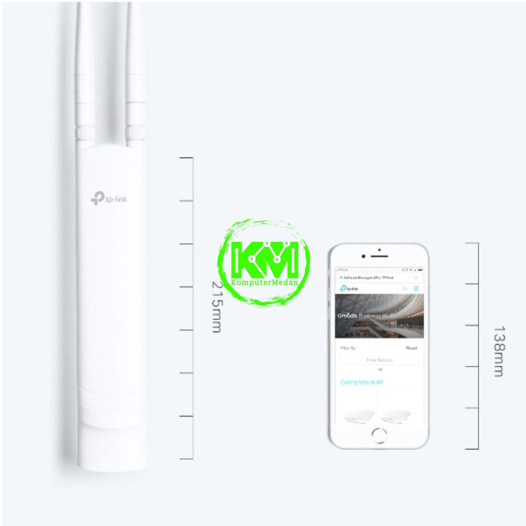 TP-LINK EAP110-OD 300MBPS WIRELESS N OUTDOOR ACCESS POINT - Image 5