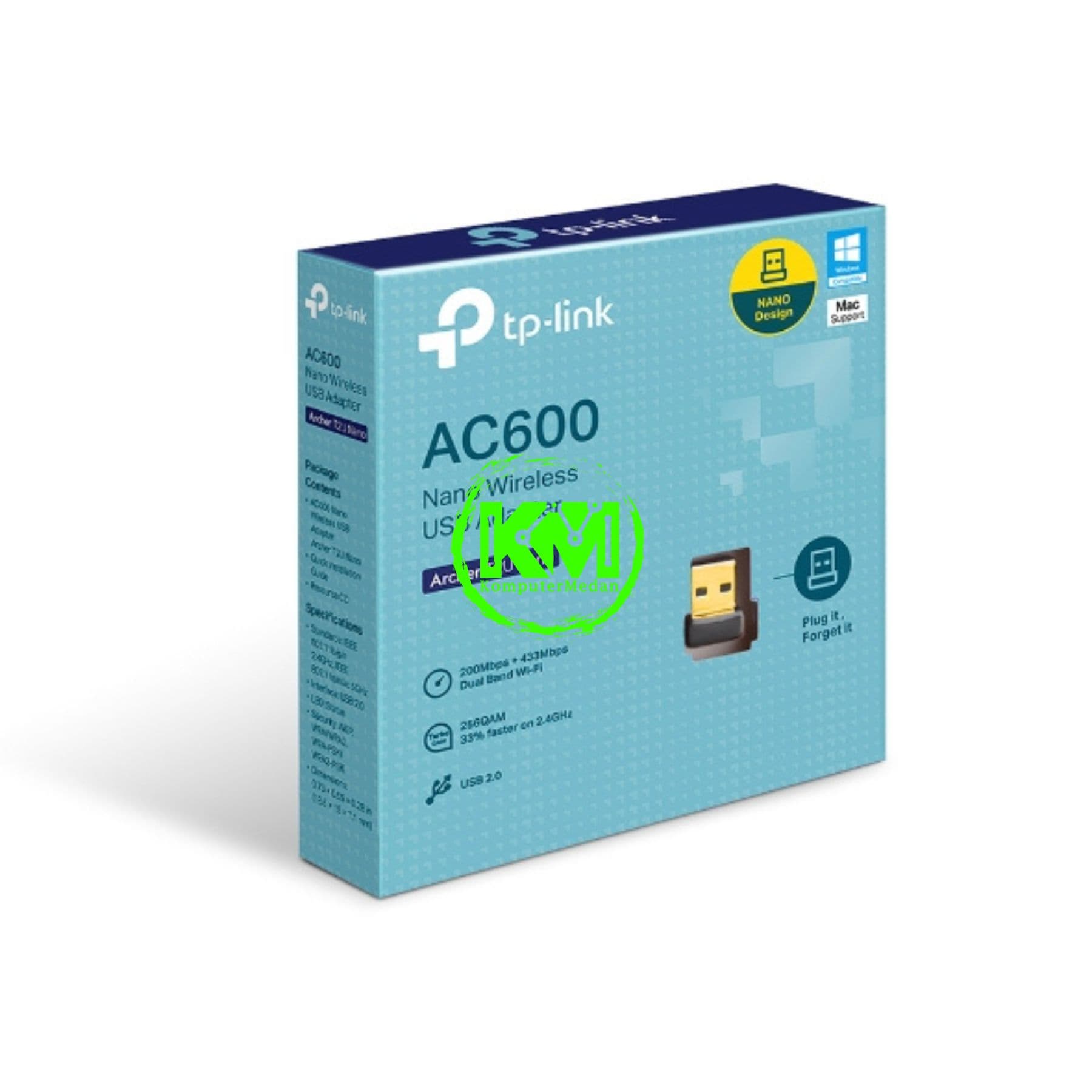 TP-LINK ARCHER T2U Nano AC600 NANO WI-FI USB ADAPTER - Image 4