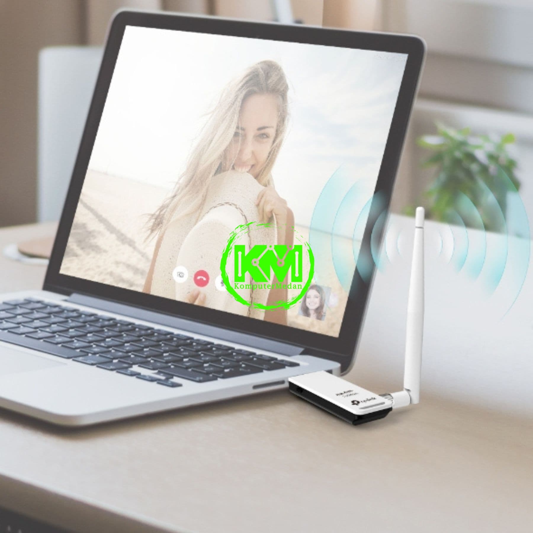 TP-LINK TL-WN722N 150MBPS HIGH GAIN WIRELESS USB ADAPTER - Image 5