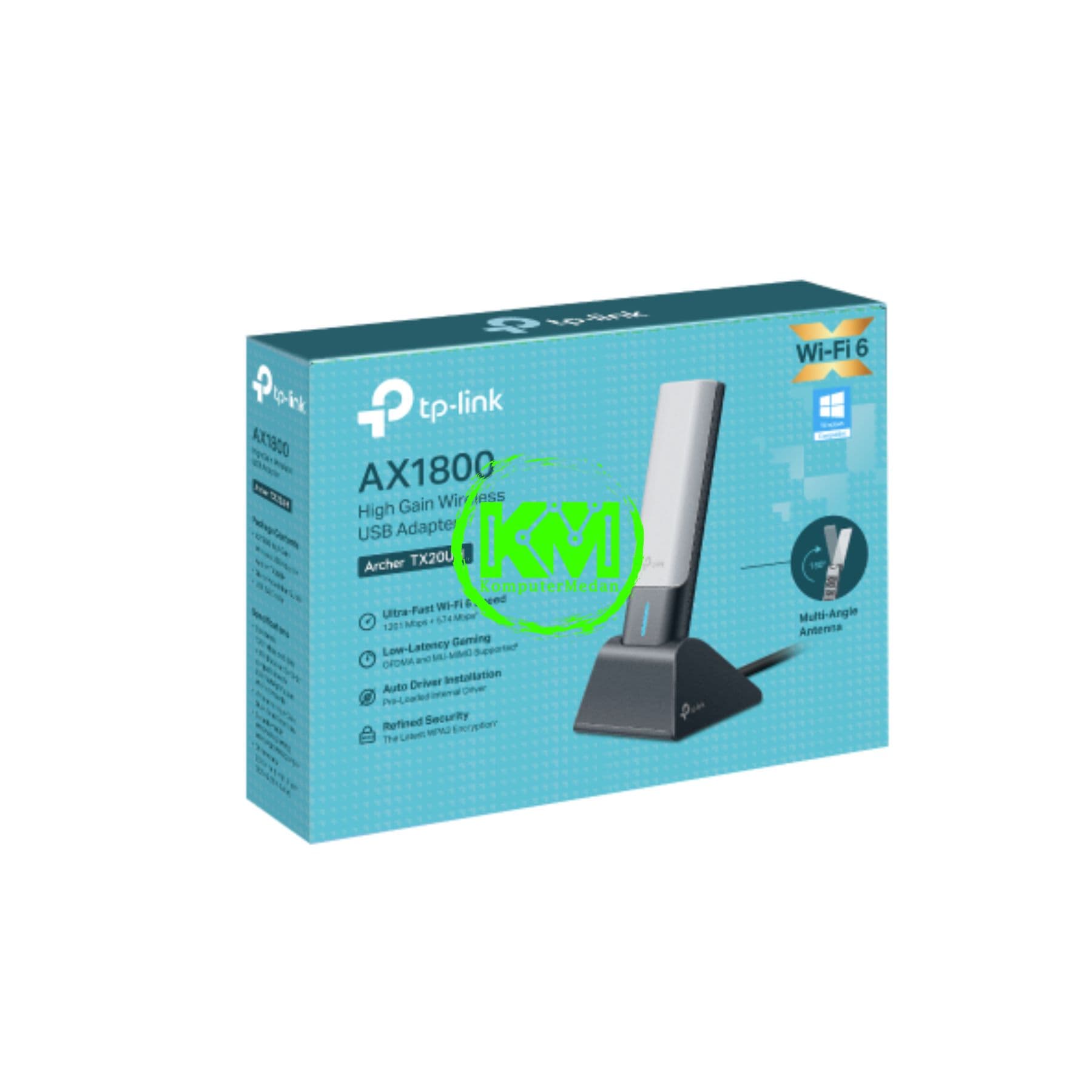 TP-LINK ARCHER TX20UH AX1800 HIGH GAIN WIRELESS USB ADAPTER - Image 6