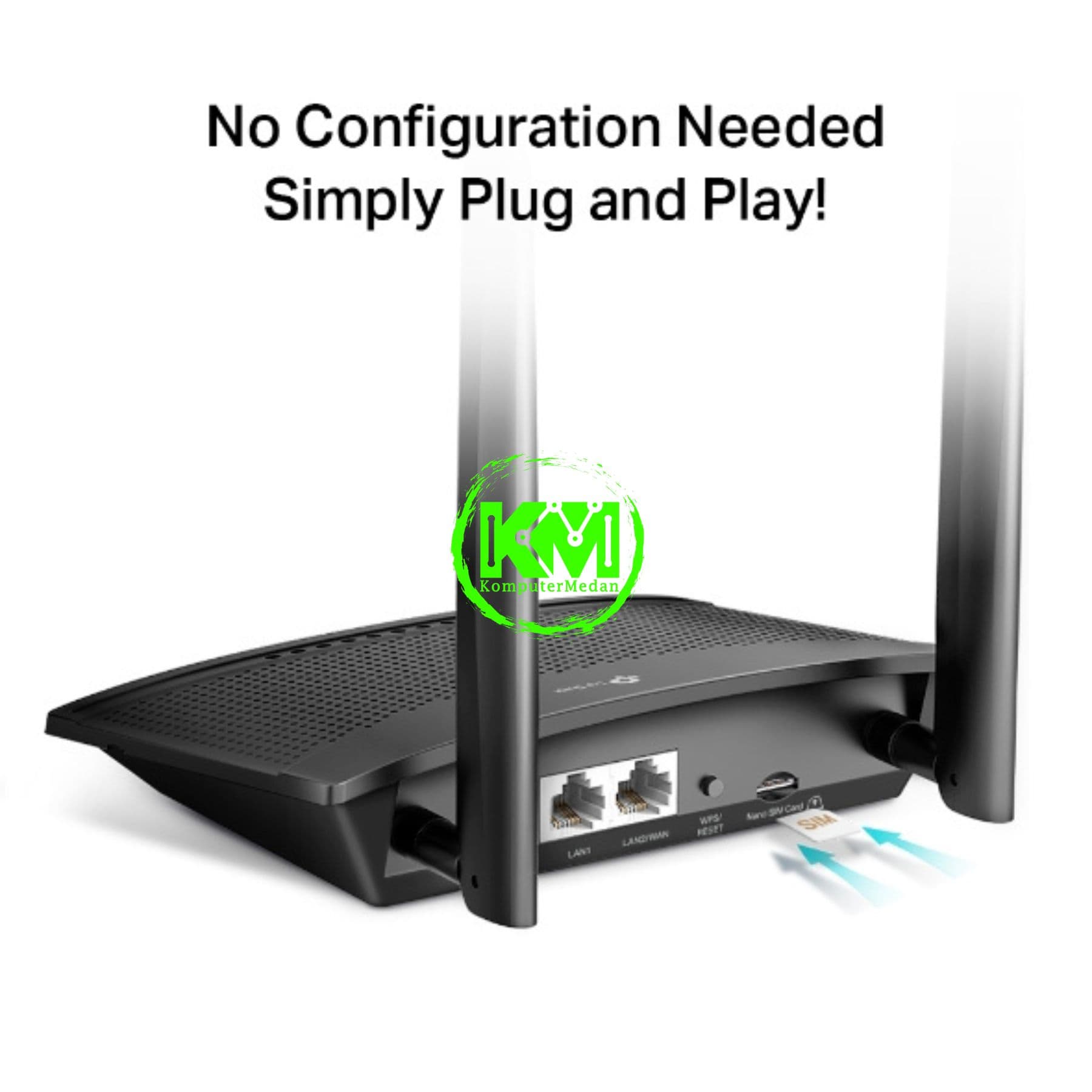 TP-LINK TL-MR100 300MBPS WIRELESS N 4G LTE ROUTER - Image 4