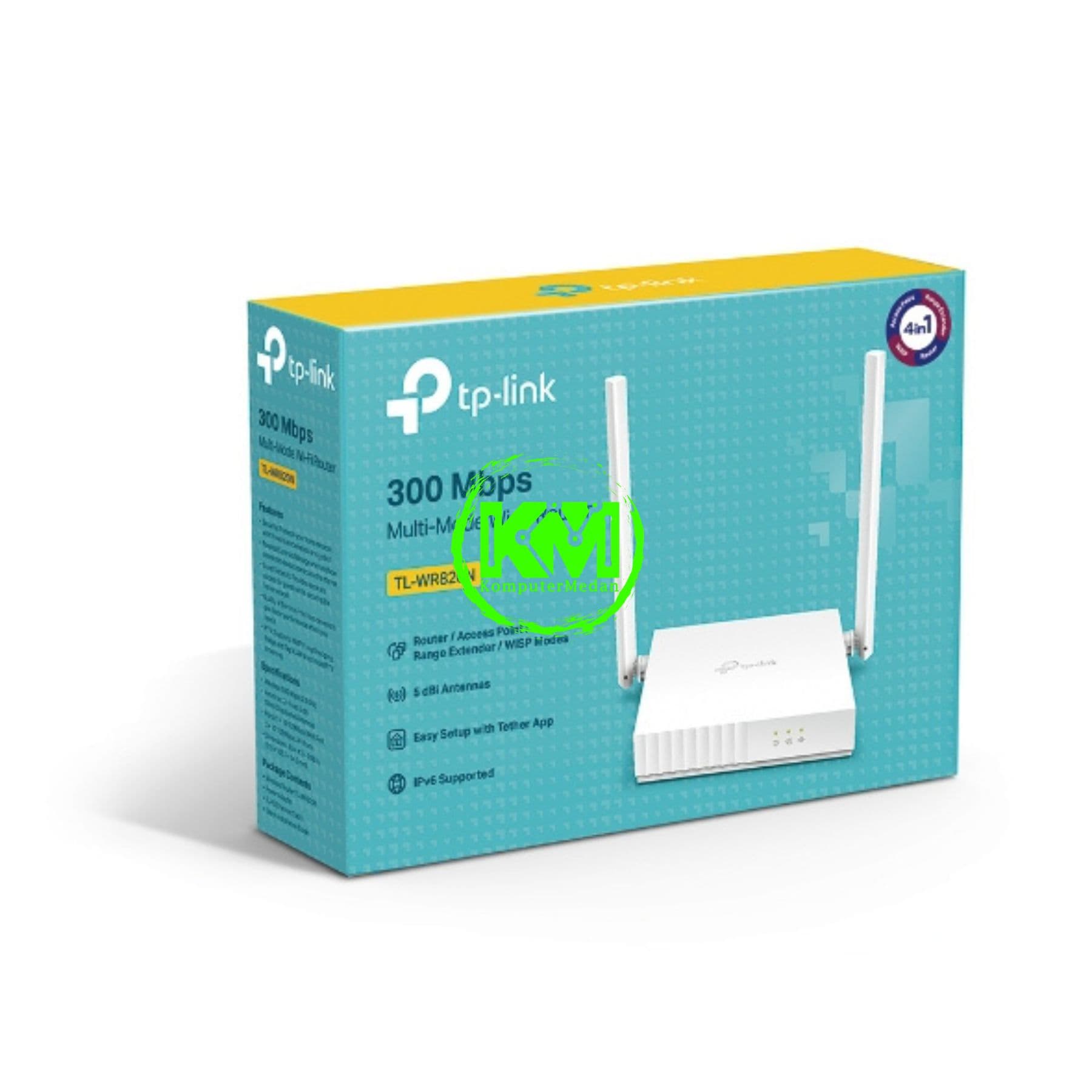 TP-LINK TL-WR820N 300MBPS MULTI-MODE WI-FI ROUTER - Image 6