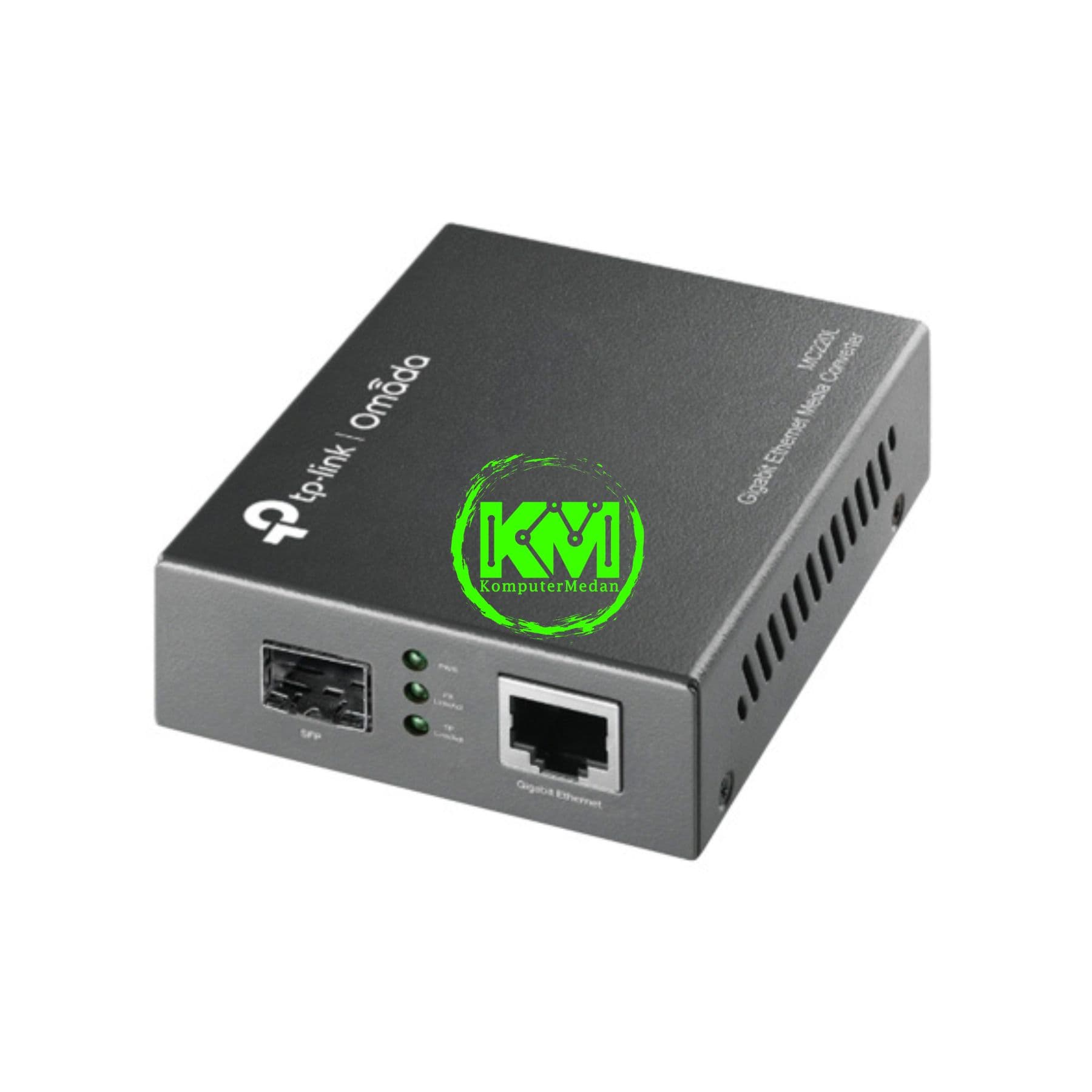 TP-LINK MC220L 1000MBPS SINGLE-MODE LC FIBER CONVERTER - Image 1