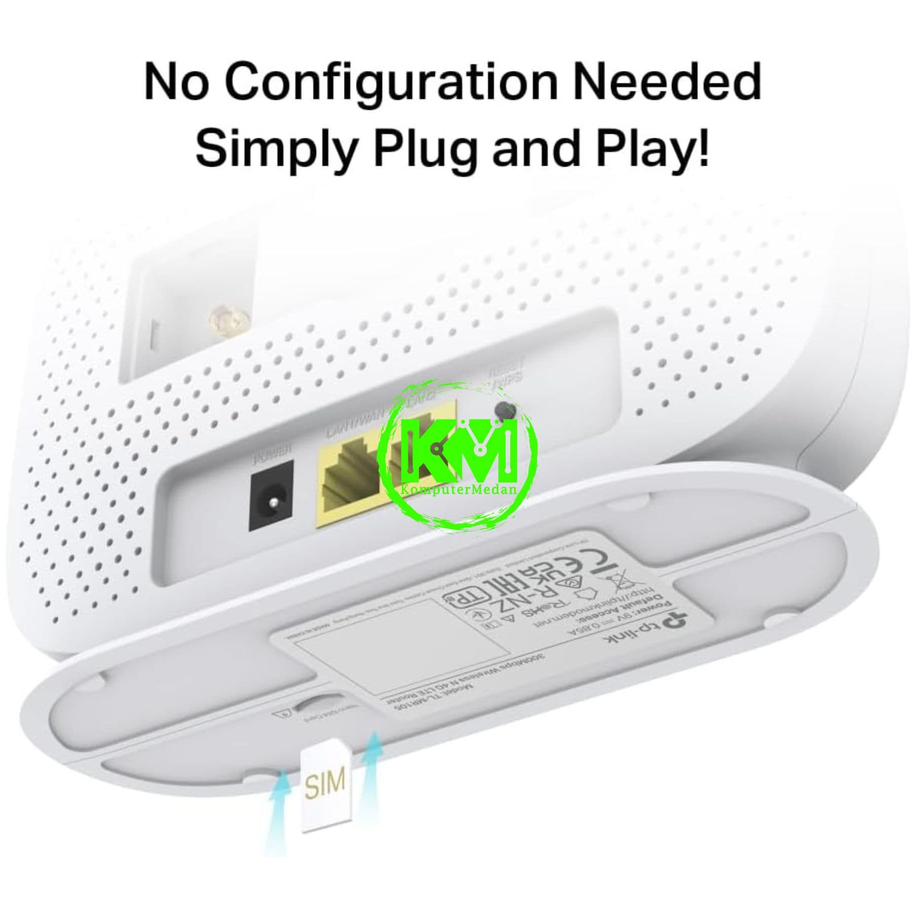 TP-LINK TL-MR105 300MBPS WIRELESS N 4G LTE ROUTER - Image 4
