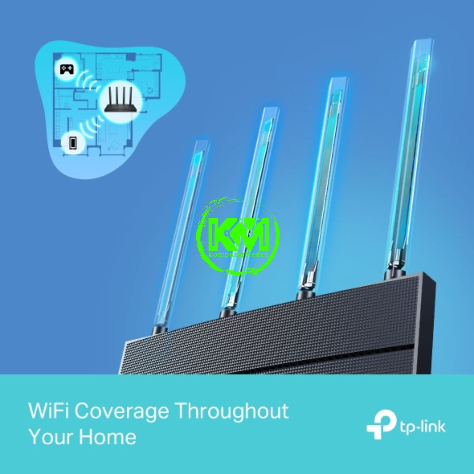 TP-LINK ARCHER AX12 (AX1500 WI-FI 6 ROUTER) - Image 4