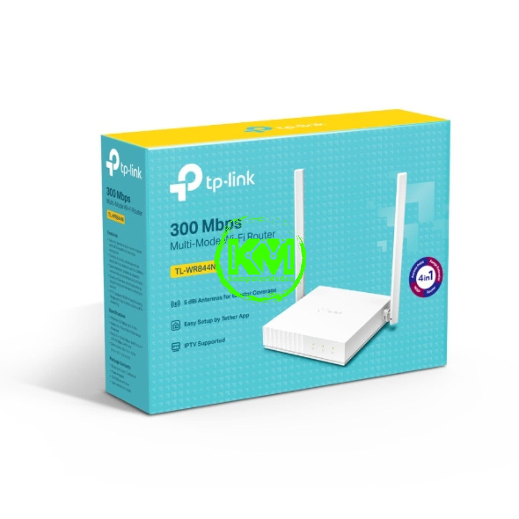 TP-LINK TL-WR844N 300MBPS MULTI-MODE WI-FI ROUTER - Image 6