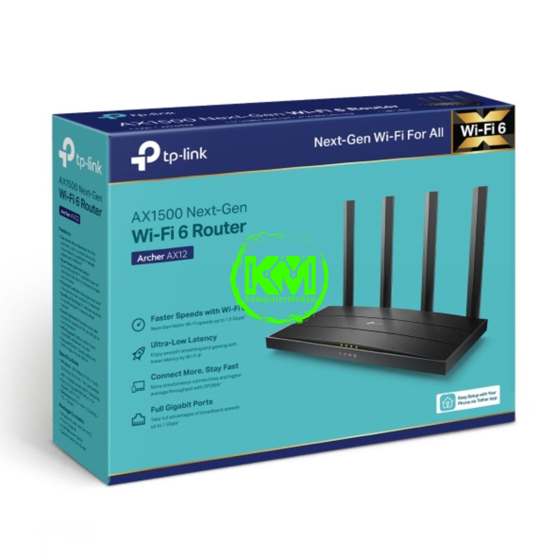 TP-LINK ARCHER AX12 (AX1500 WI-FI 6 ROUTER) - Image 5