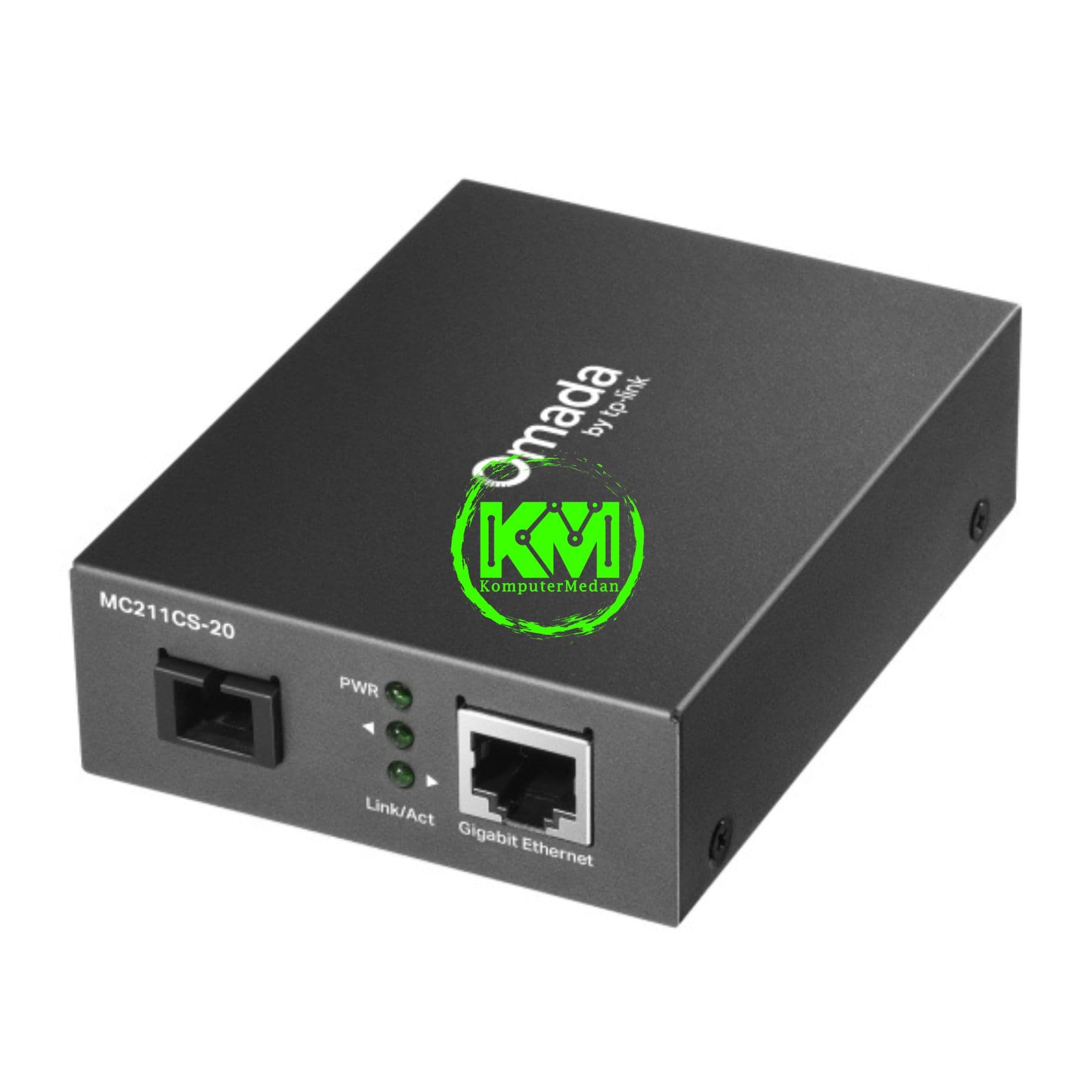 TP-LINK MC211CS-20 10/100/1000MBPS GIGABIT WDM MEDIA CONVERTER - Image 1