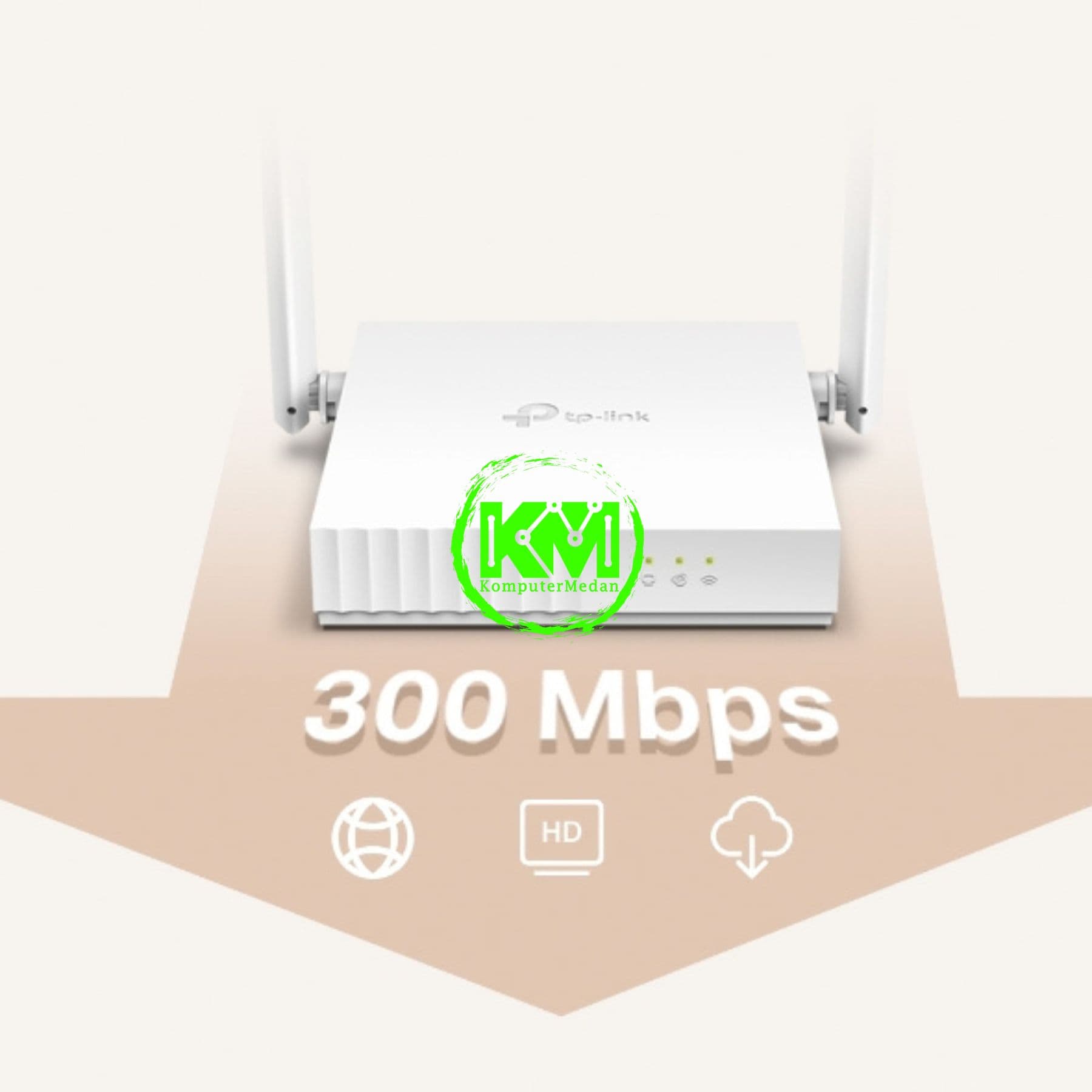 TP-LINK TL-WR820N 300MBPS MULTI-MODE WI-FI ROUTER - Image 4