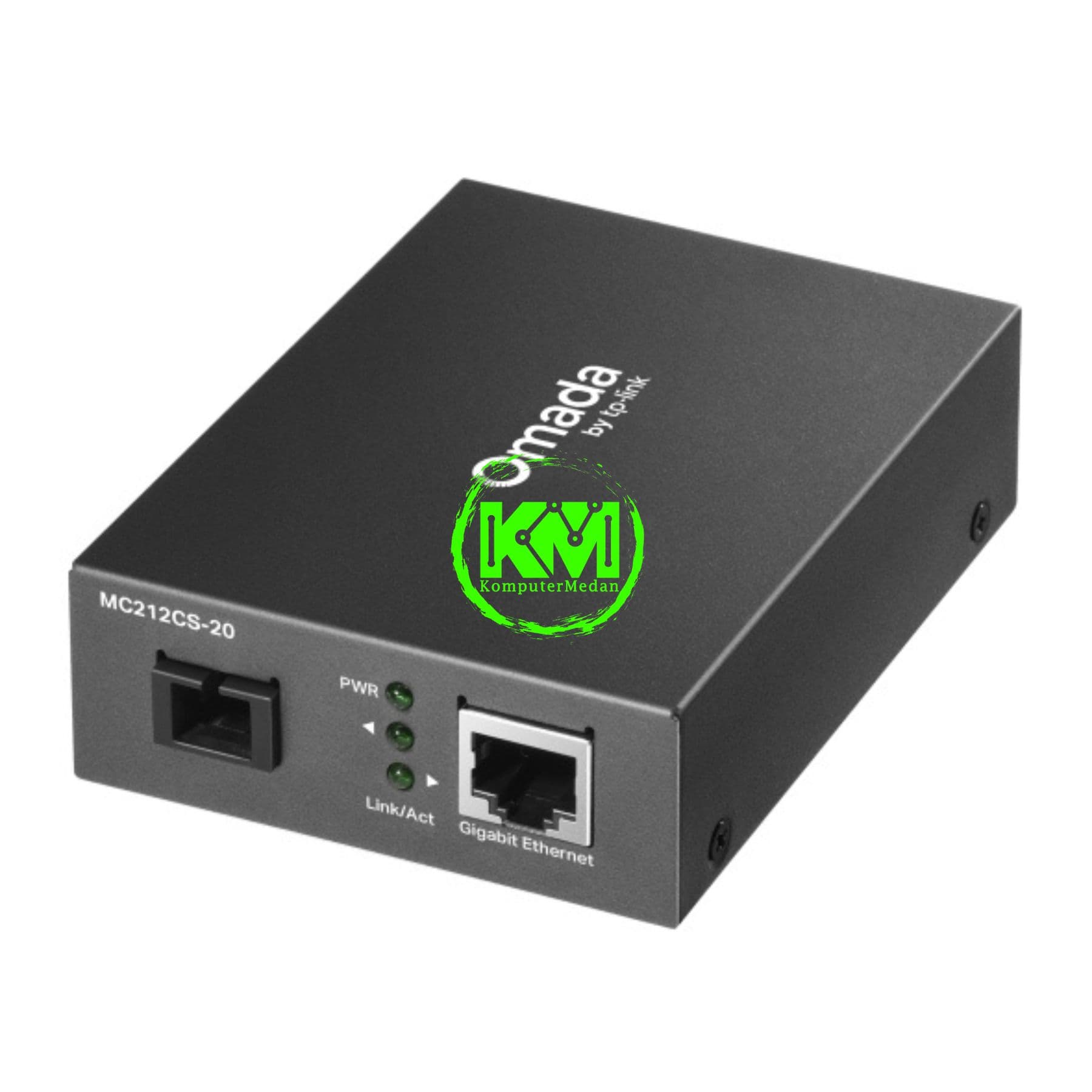TP-LINK MC212CS-20 10/100/1000MBPS GIGABIT WDM MEDIA CONVERTER