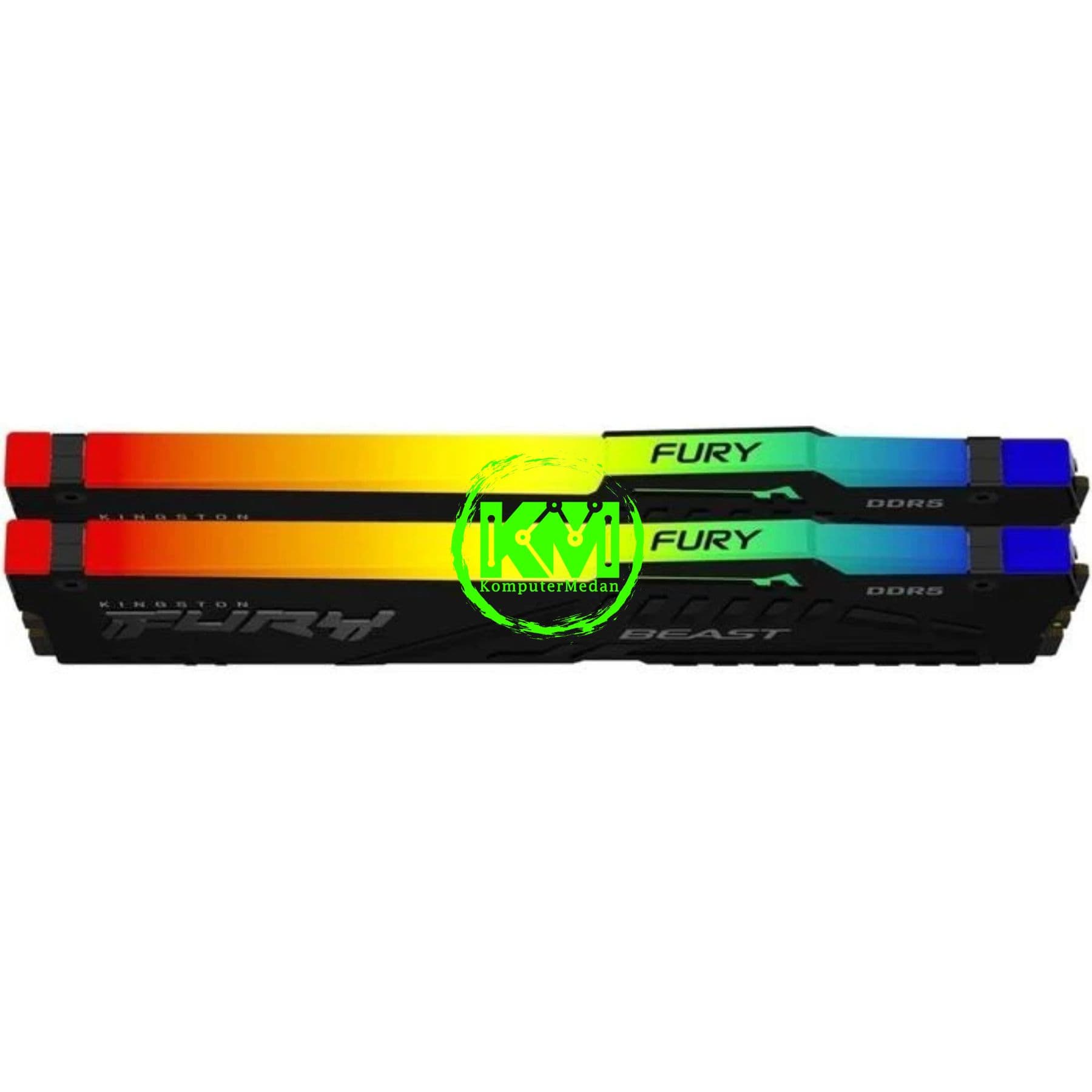 KINGSTON FURY BEAST RGB DDR5 2x32GB 5600MHZ AMD EXPO (KF556C36BBEAK2-64) - Image 3