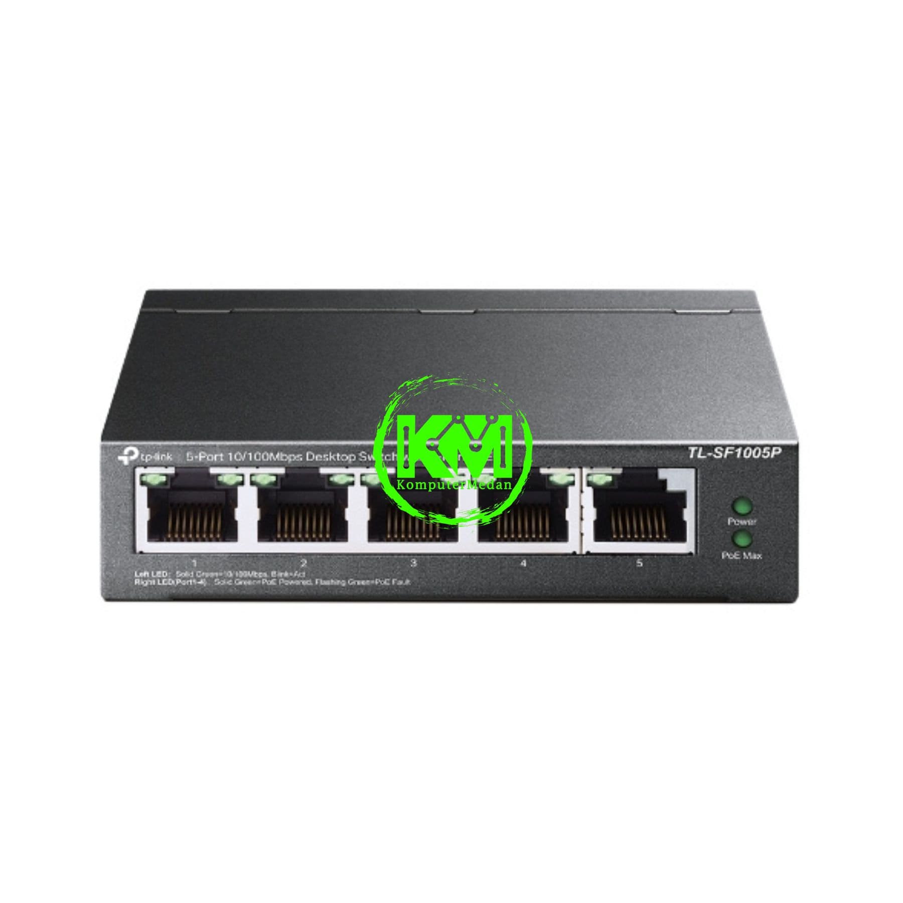 TP-LINK TL-SF1005P 5-PORT 10/100MBPS DESKTOP POE SWITCH
