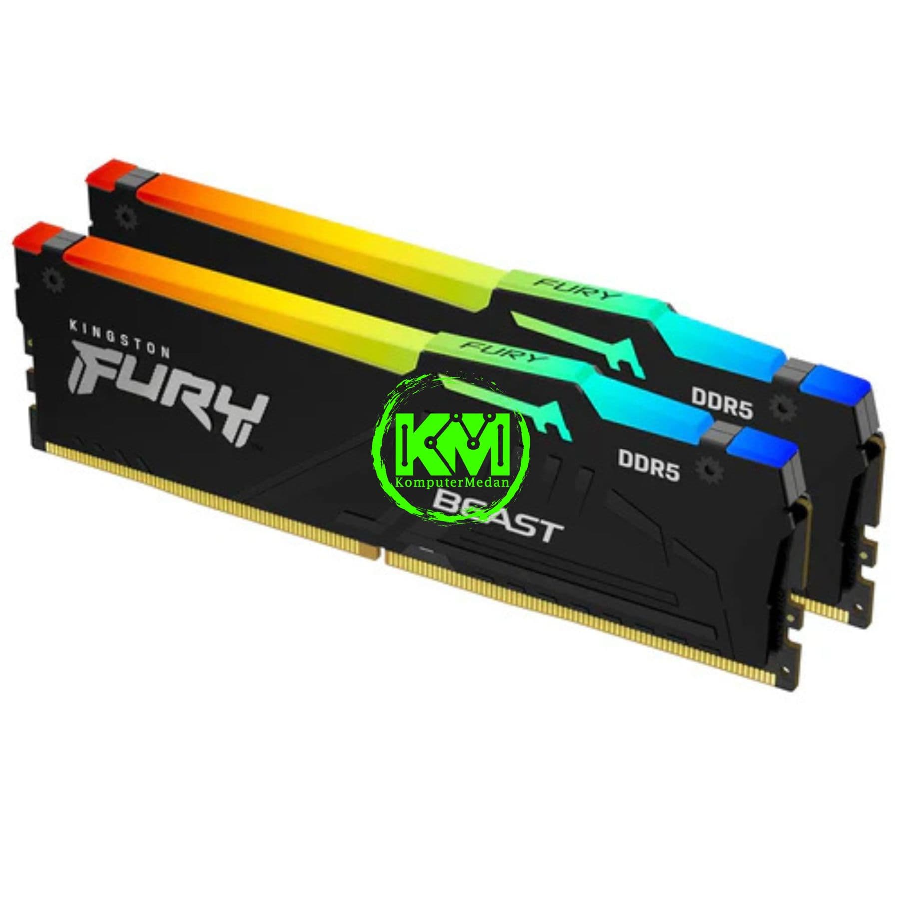 KINGSTON FURY BEAST RGB DDR5 2x8GB 5200MHZ - Image 2