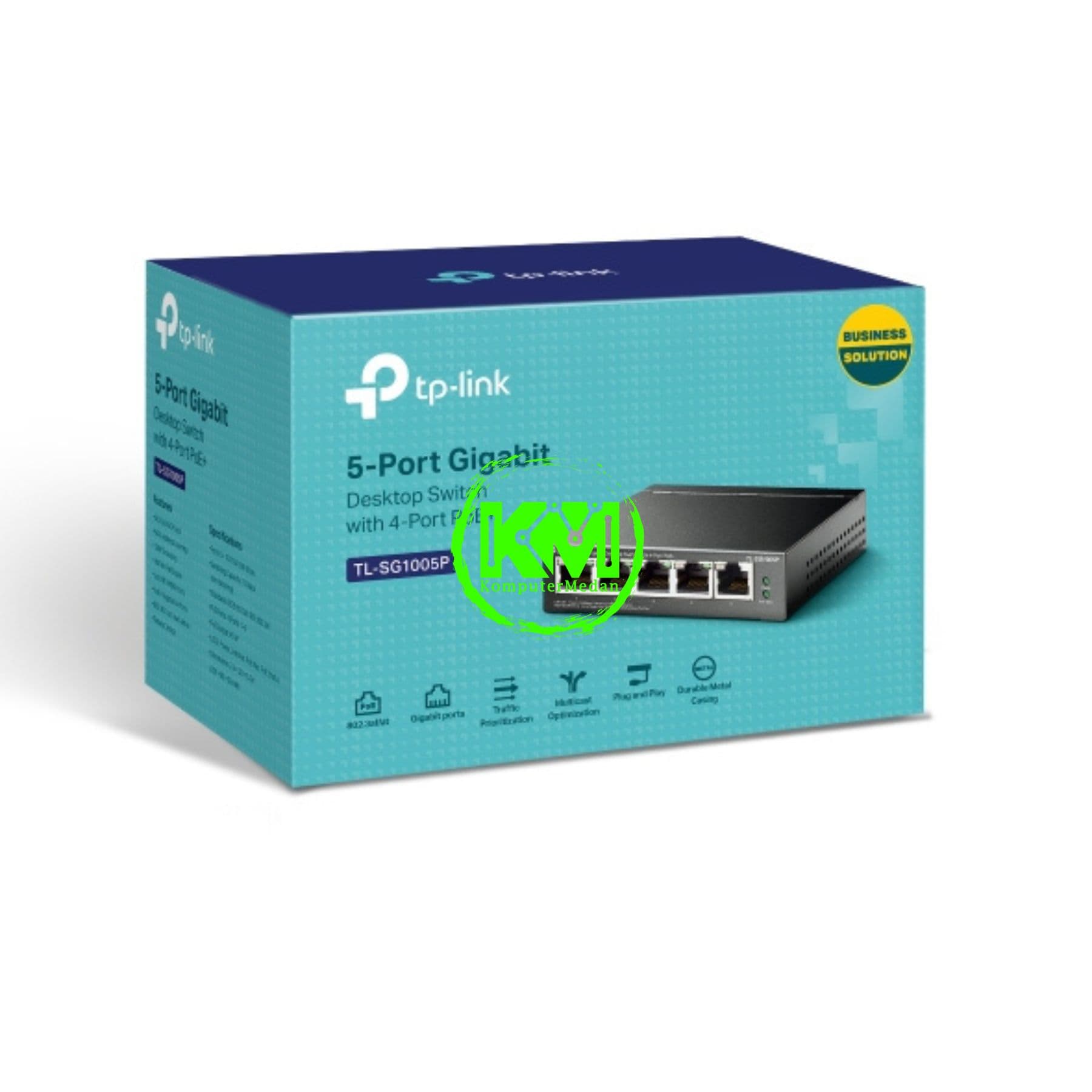 TP-LINK TL-SG1005P 5-PORT GIGABIT DESKTOP POE SWITCH - Image 6