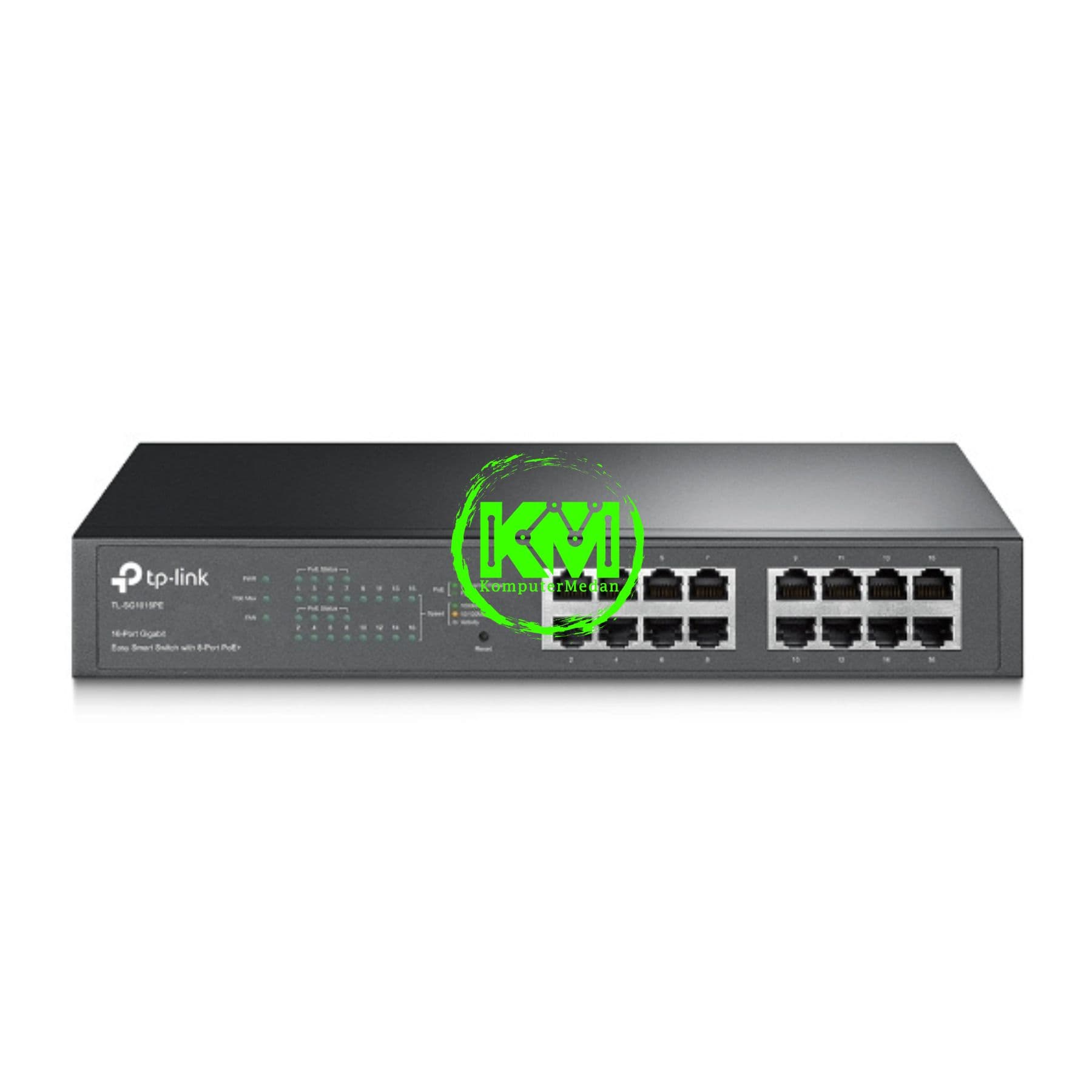 TP-LINK TL-SG1016PE 16-PORT GIGABIT POE+ EASY SMART SWITCH - Image 1