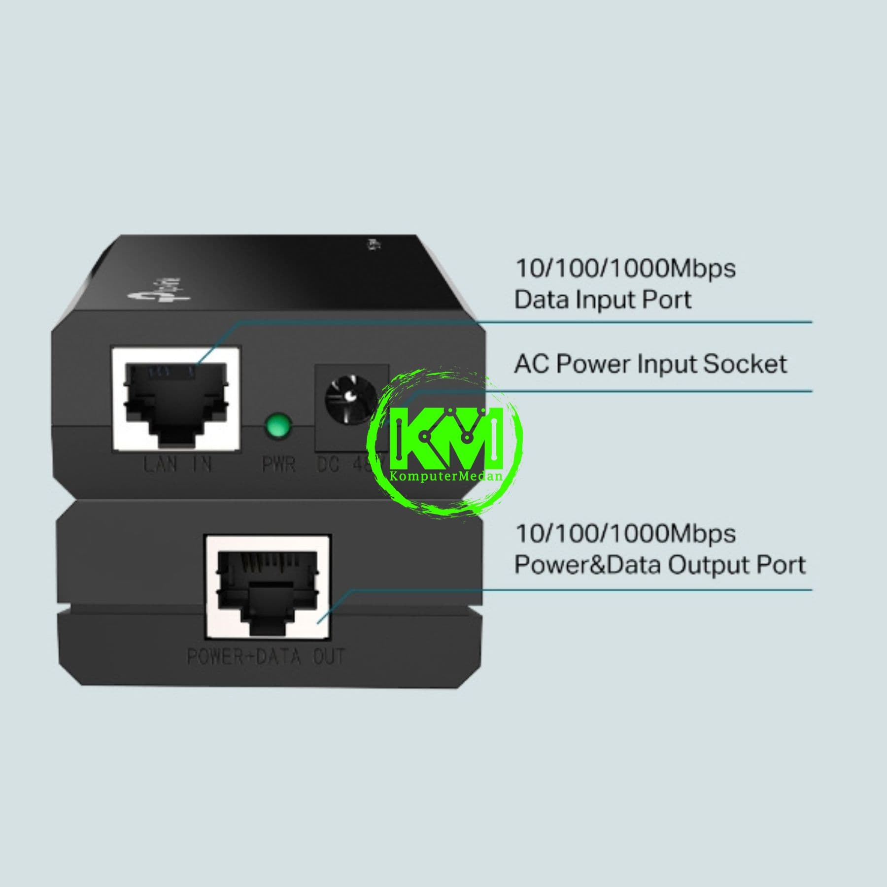TP-LINK TL-POE150S POE INJECTOR ADAPTER - Image 3