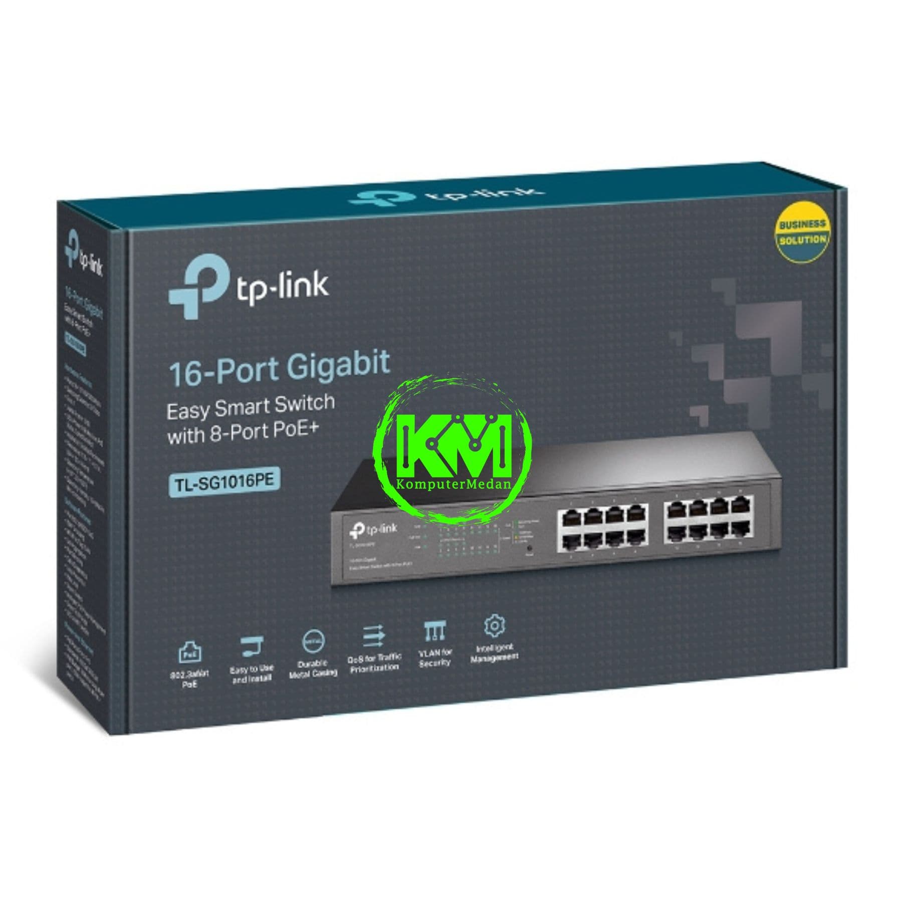 TP-LINK TL-SG1016PE 16-PORT GIGABIT POE+ EASY SMART SWITCH - Image 4