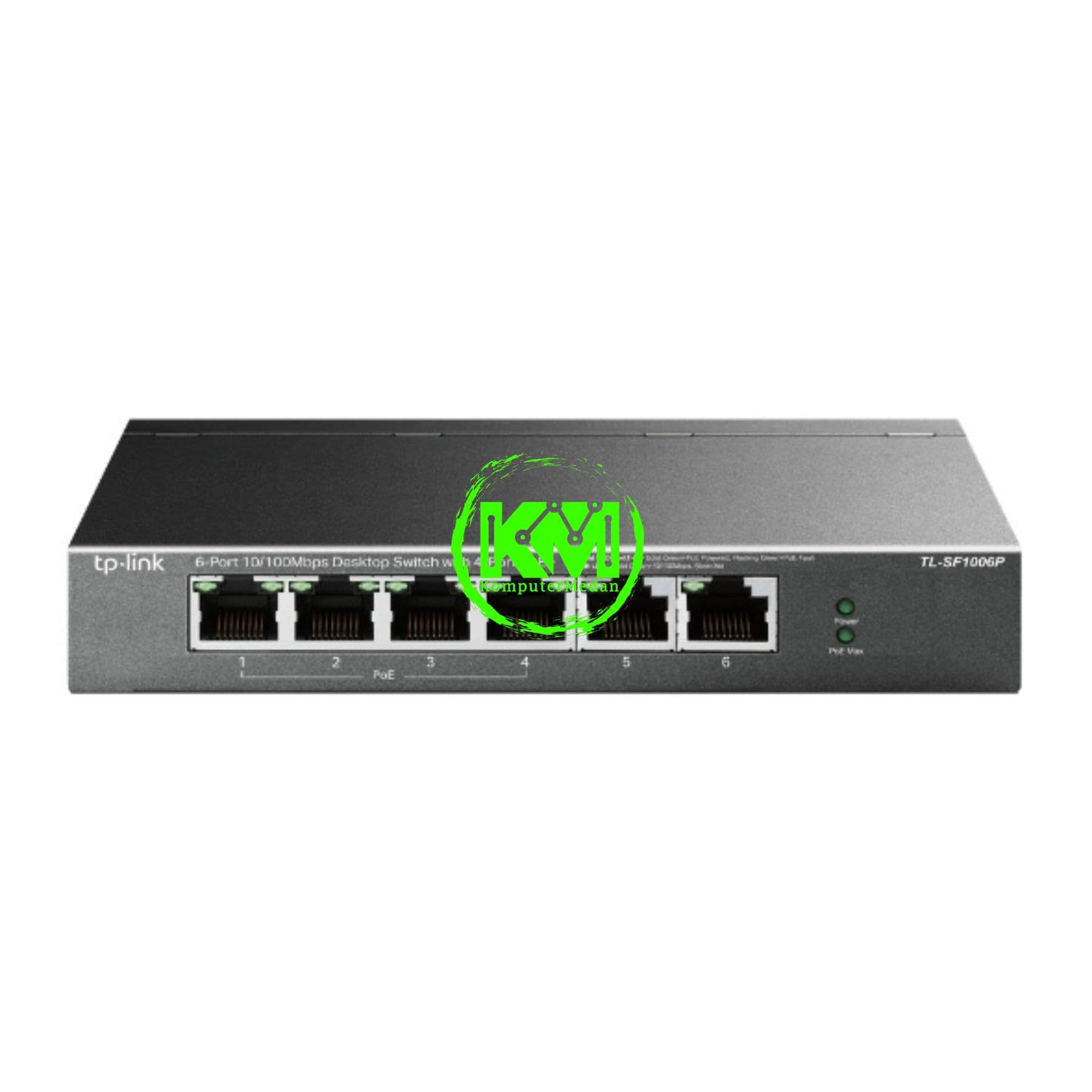 TP-LINK TL-SF1006P 6-PORT 10/100MBPS DESKTOP SWITCH WITH 4-PORT POE+