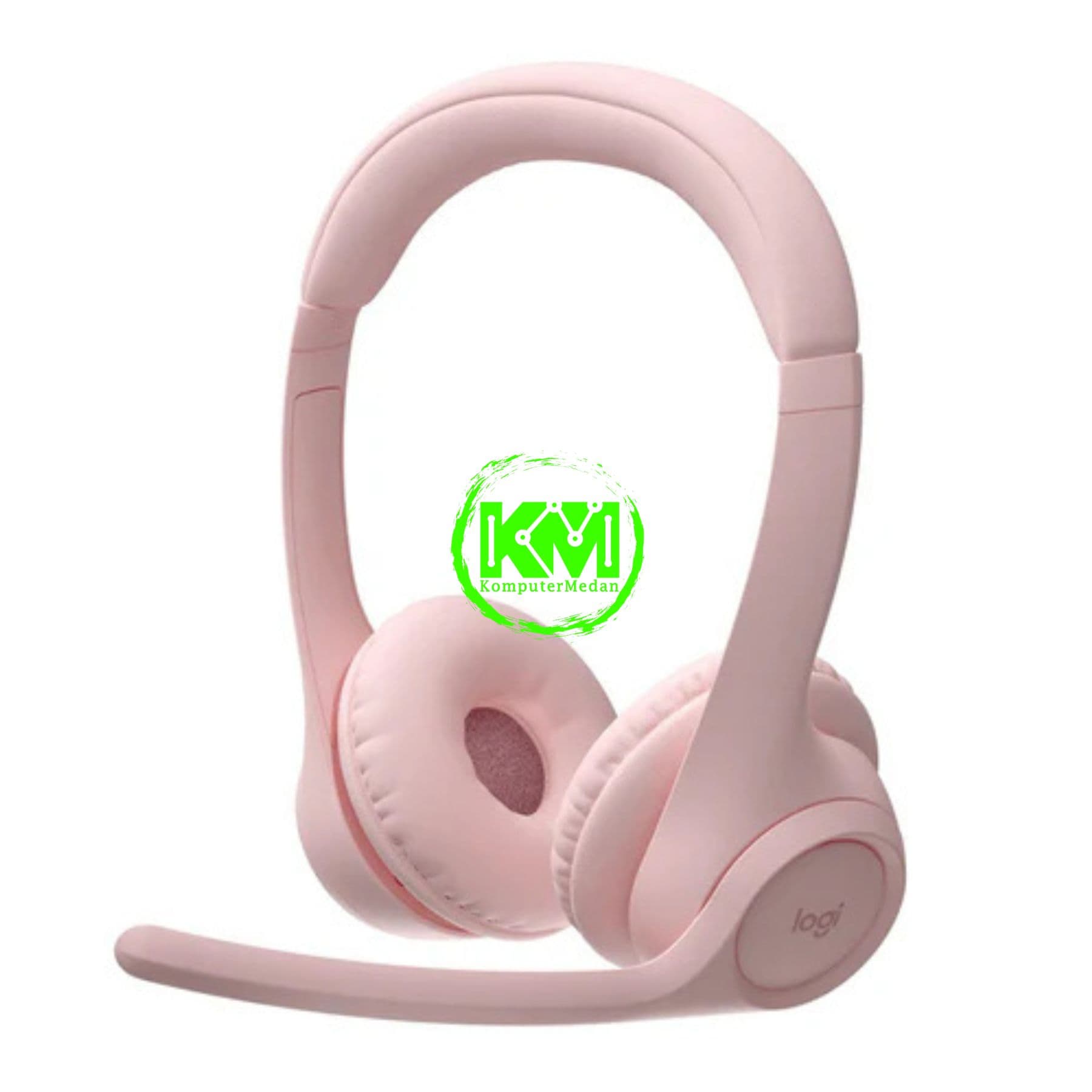 LOGITECH ZONE 300 WIRELESS HEADSET (BLACK,WHITE,ROSE) - Image 2