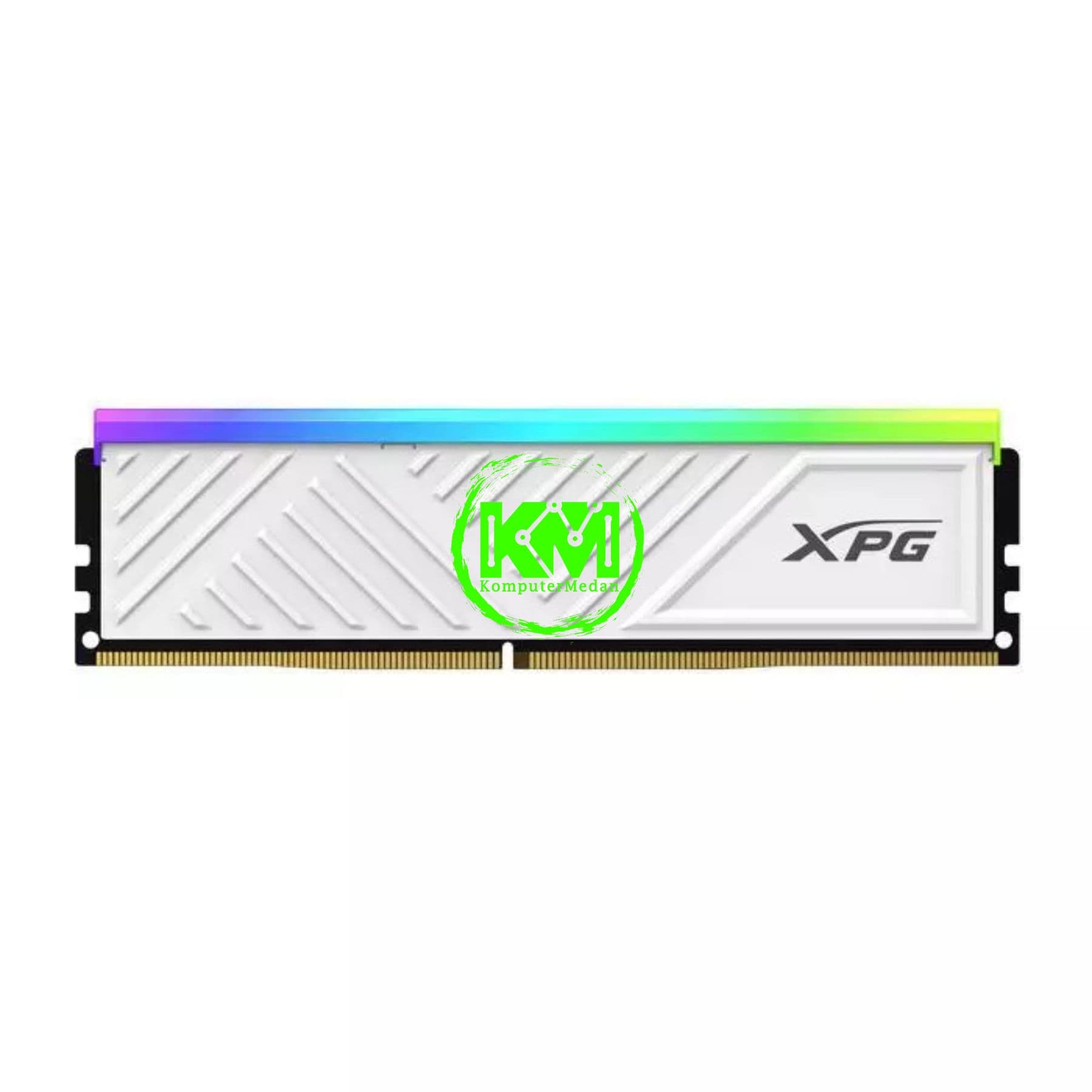 ADATA XPG RAM LONGDIMM DDR4 16GB (8GBX2) 3200MHZ SPECTRIX D35G RGB WHITE - Image 2