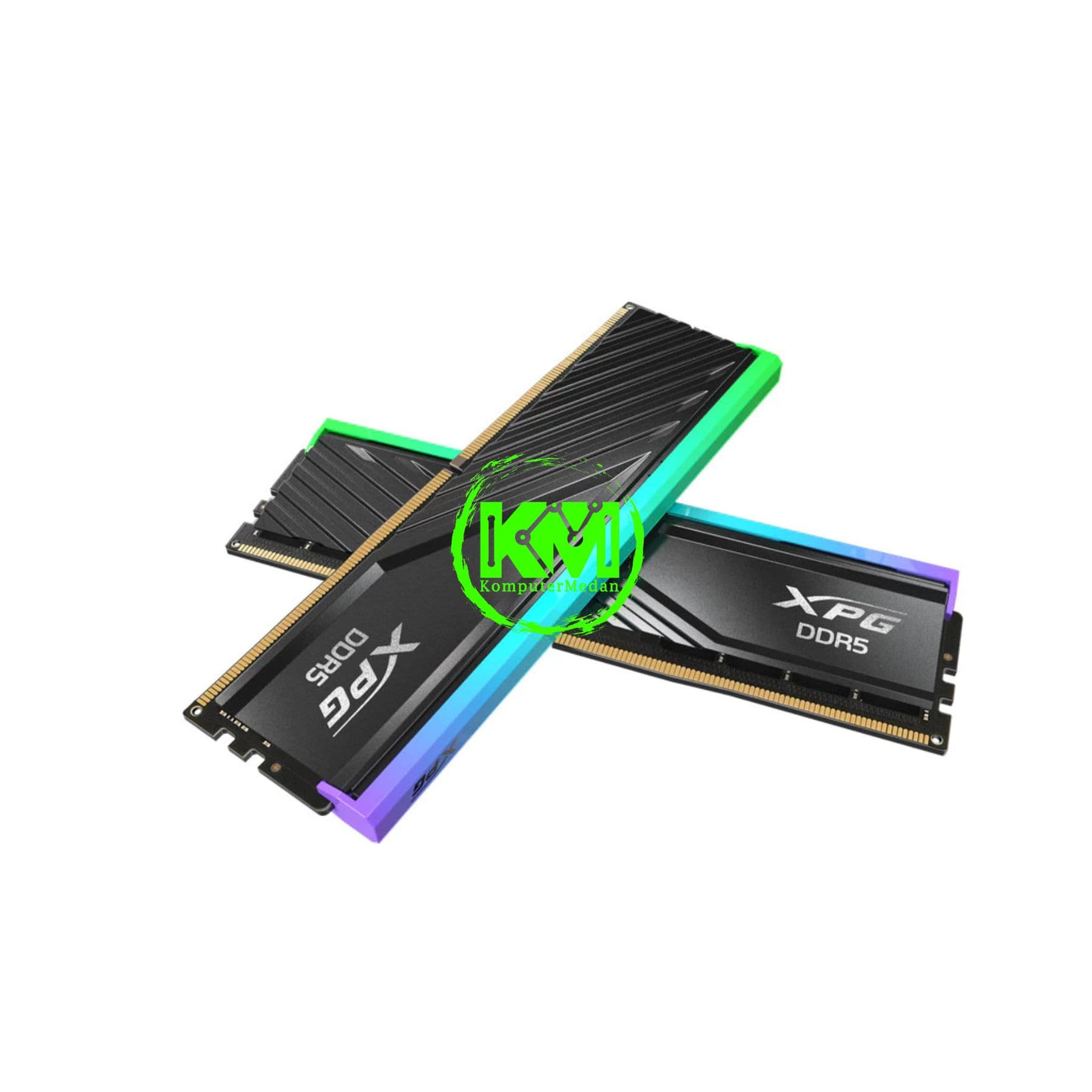ADATA XPG RAM LONGDIMM DDR5 32GB (16GBX2) 5600MHZ LANCER BLADE RGB BLACK