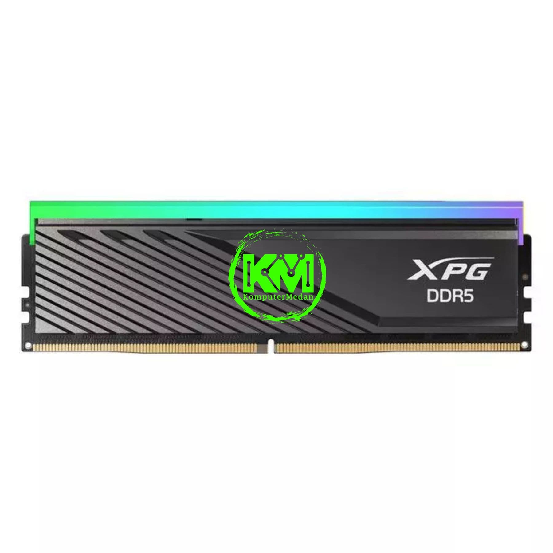 ADATA XPG RAM LONGDIMM DDR5 32GB (16GBX2) 6000MHZ LANCER BLADE RGB BLACK - Image 2