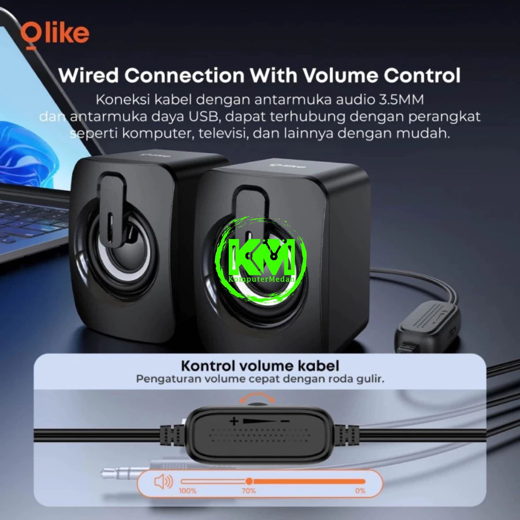 OLIKE MULTIMEDIA SPEAKER SC01 - Image 2