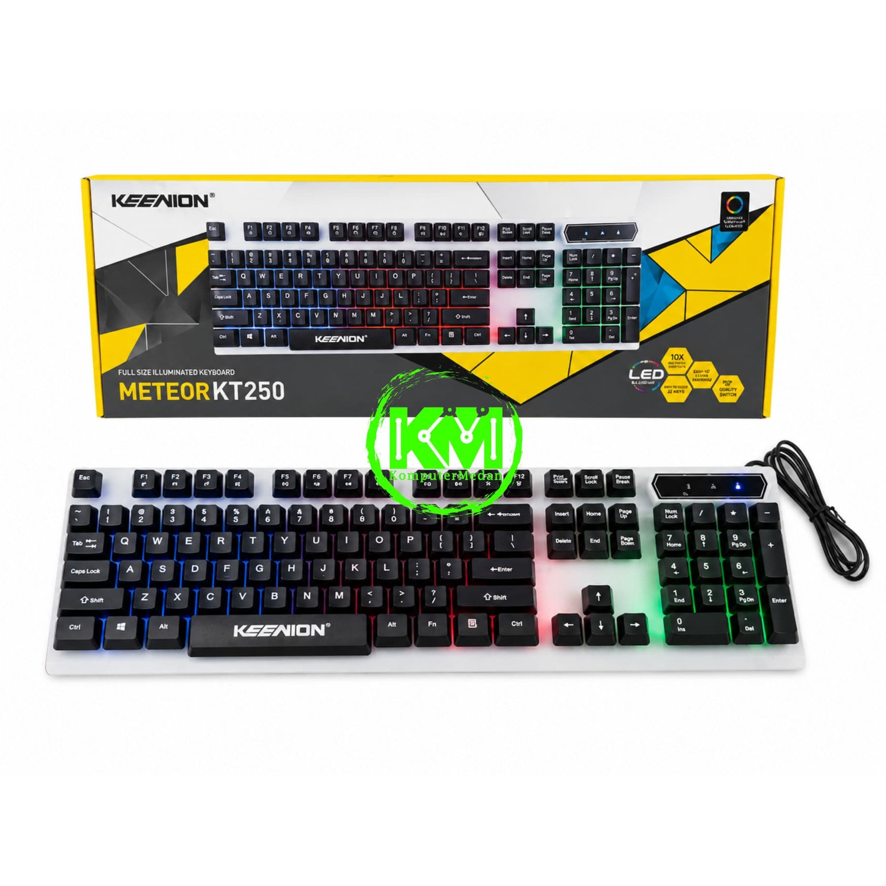 KEENION KEYBOARD LAMPU KT250
