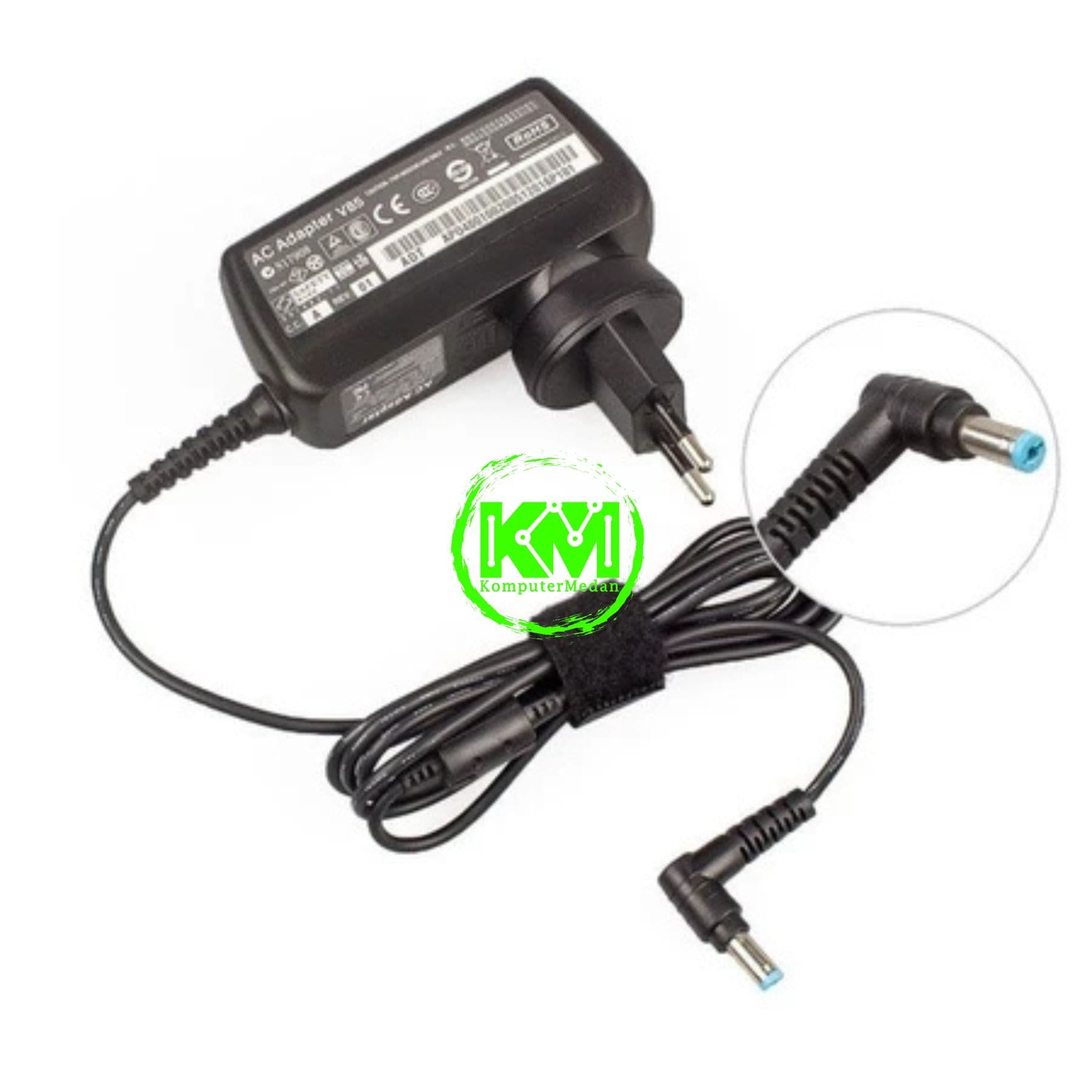 ACER ADAPTOR MINI ORIGINAL19V-2.15A (5.5*1.7) 33W - Image 1